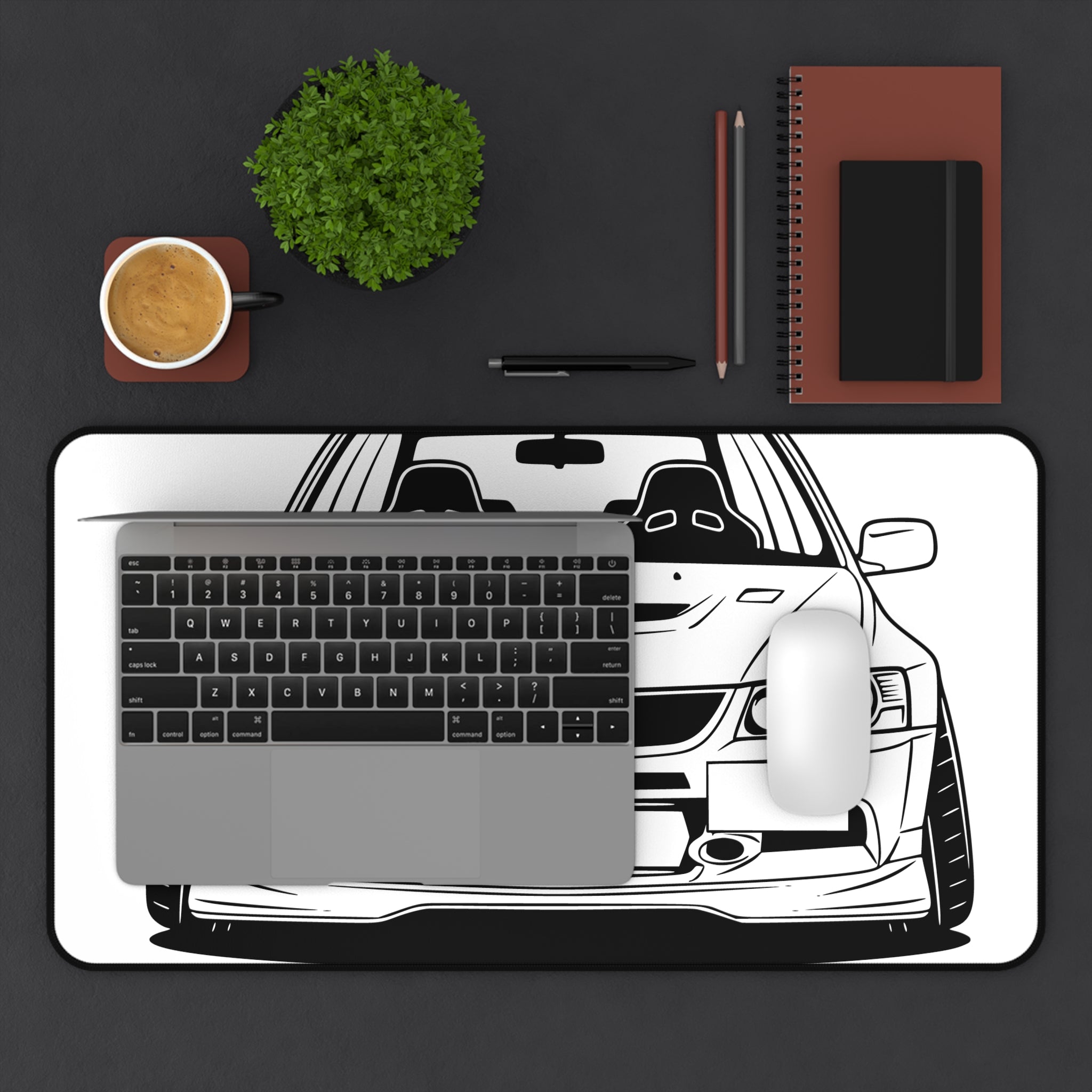Mitsubishi Evo IX (2005-07) Desk Mat