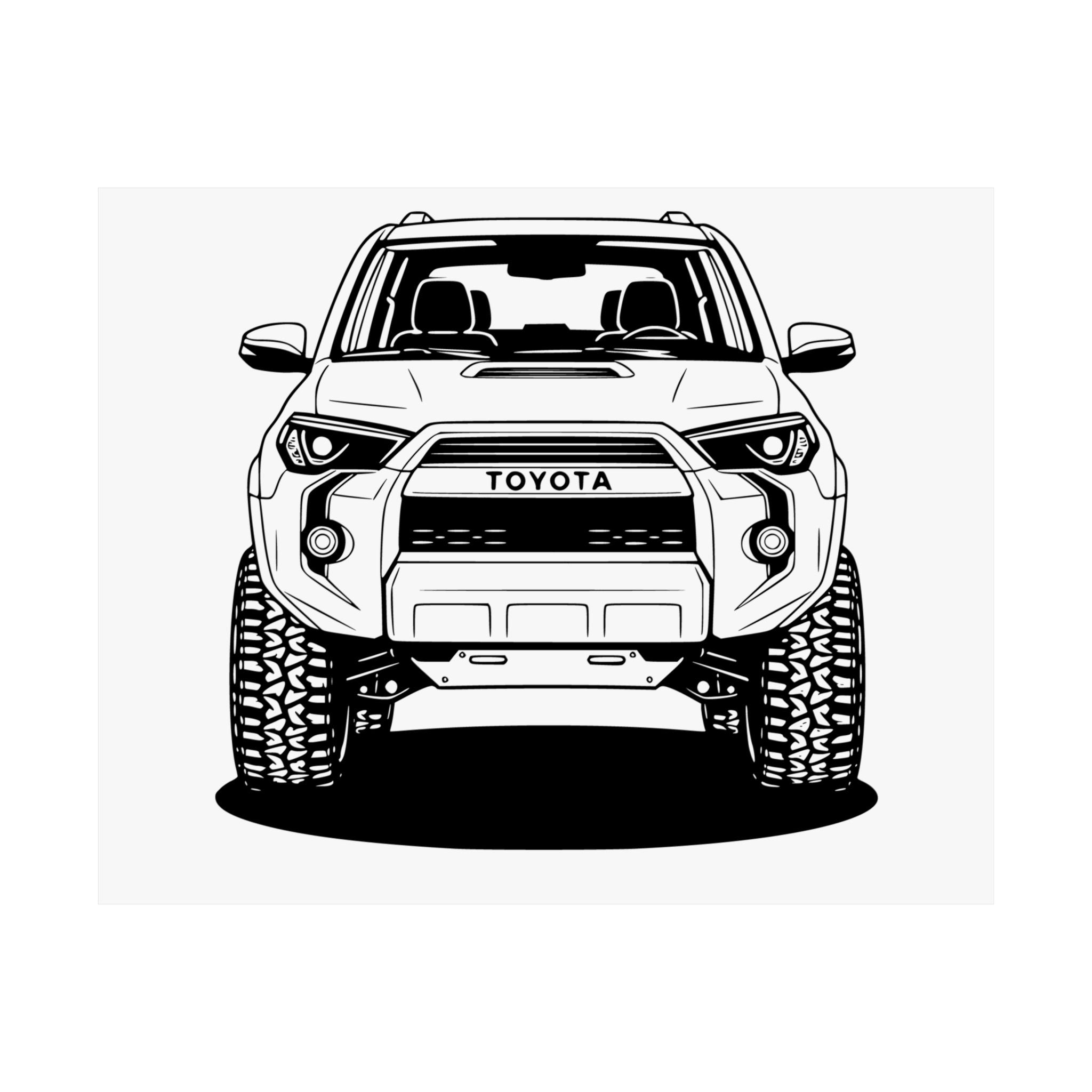 Toyota 4Runner TRD Pro Poster