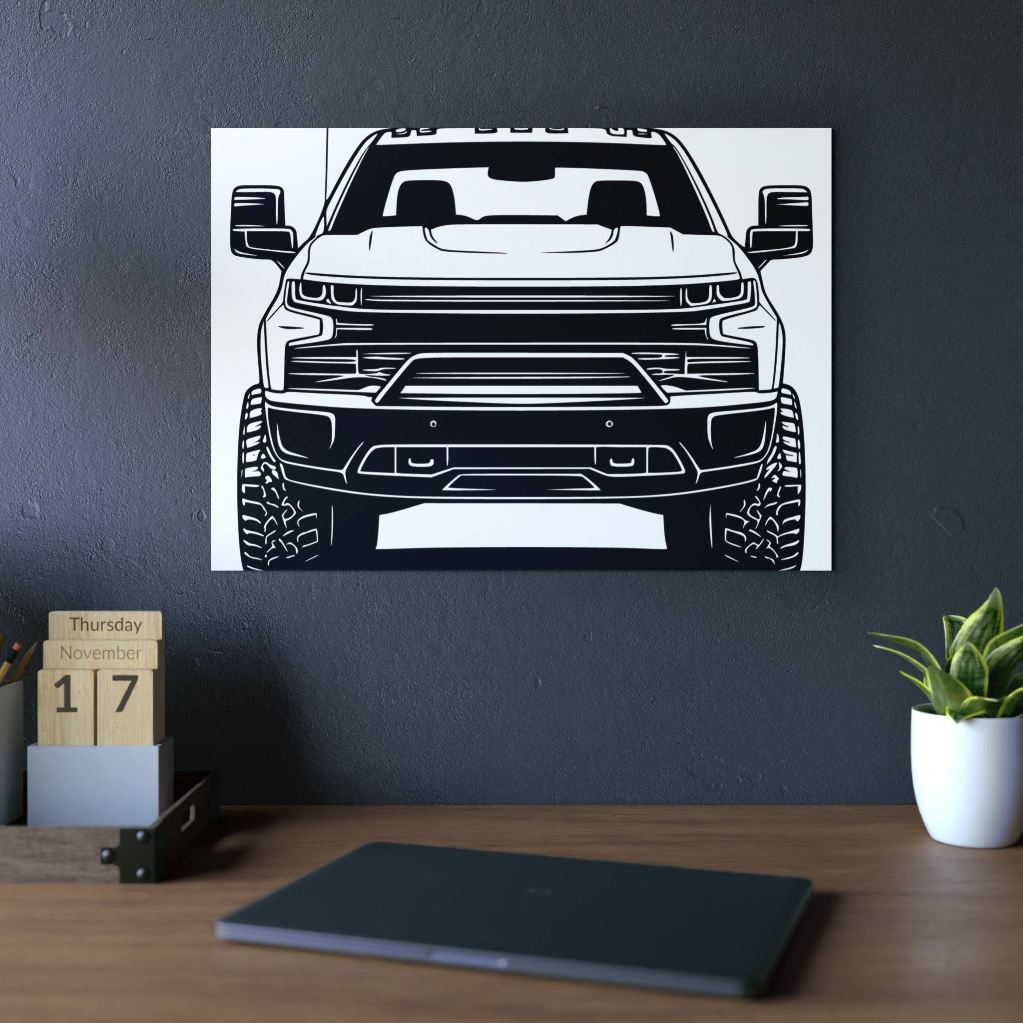 Chevy Silverado Trail Boss (2019+) Metal Wall Sign