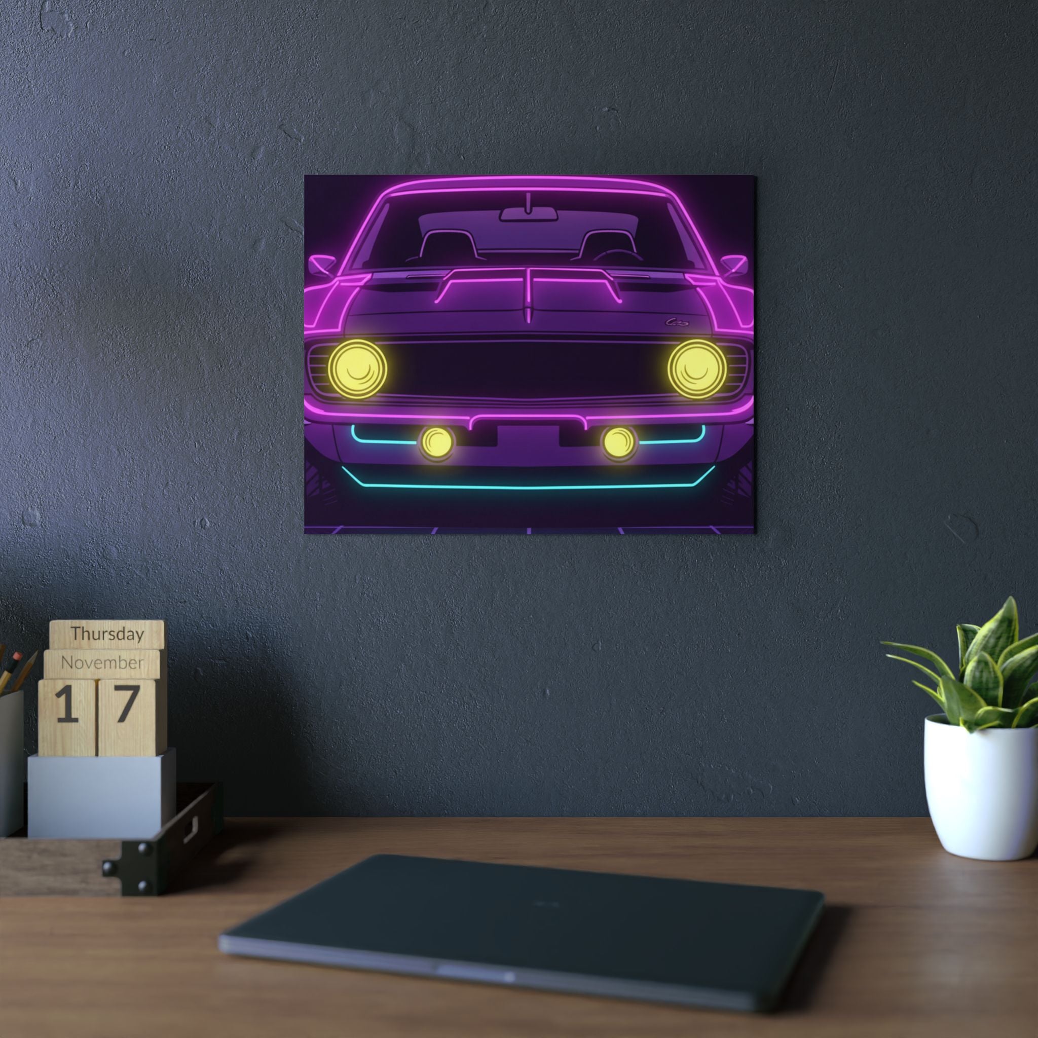 1969 Chevrolet Camaro SS Metal Wall Sign