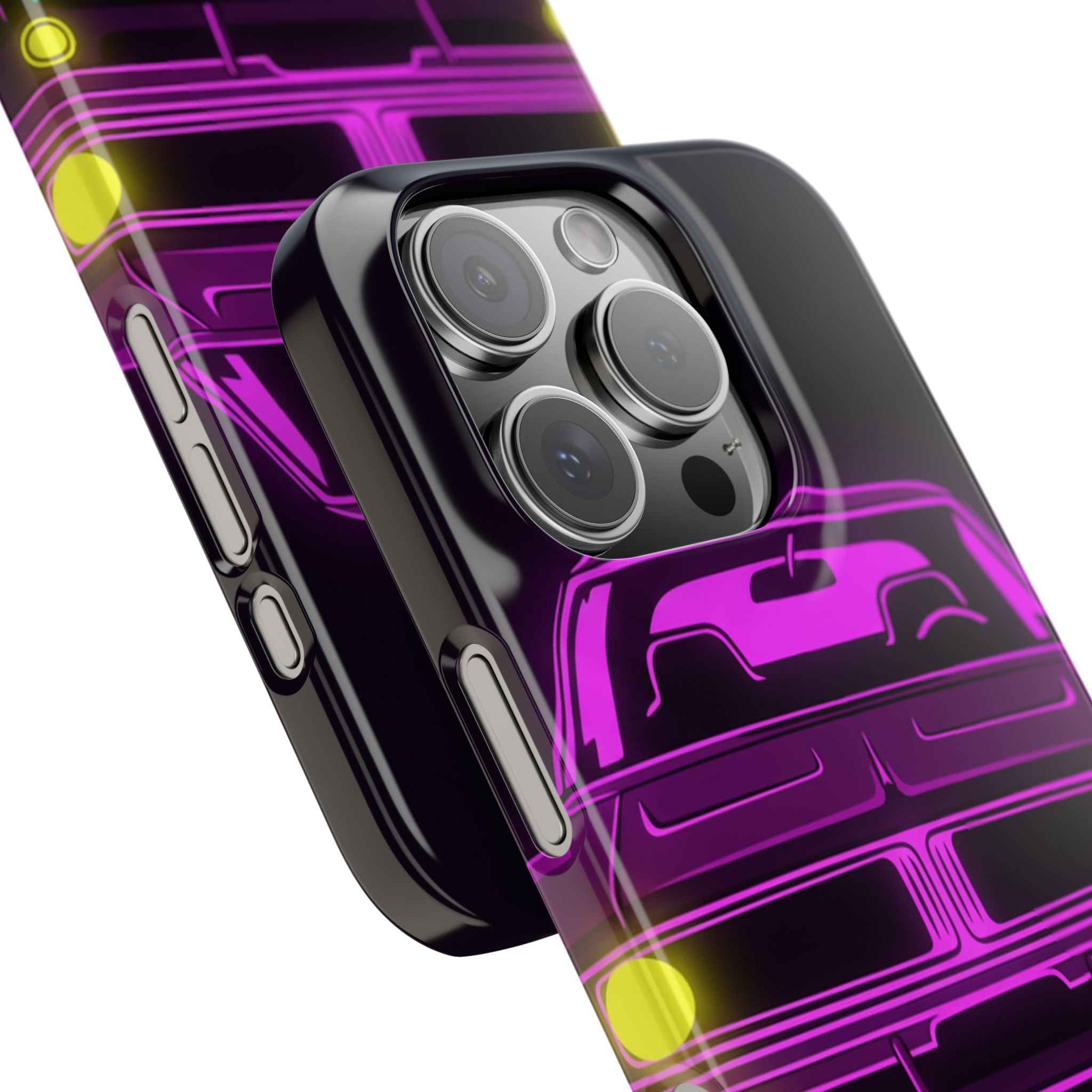 Dodge Charger R/T (1968-70) Resto-Mod Neon Synthwave Phone Case