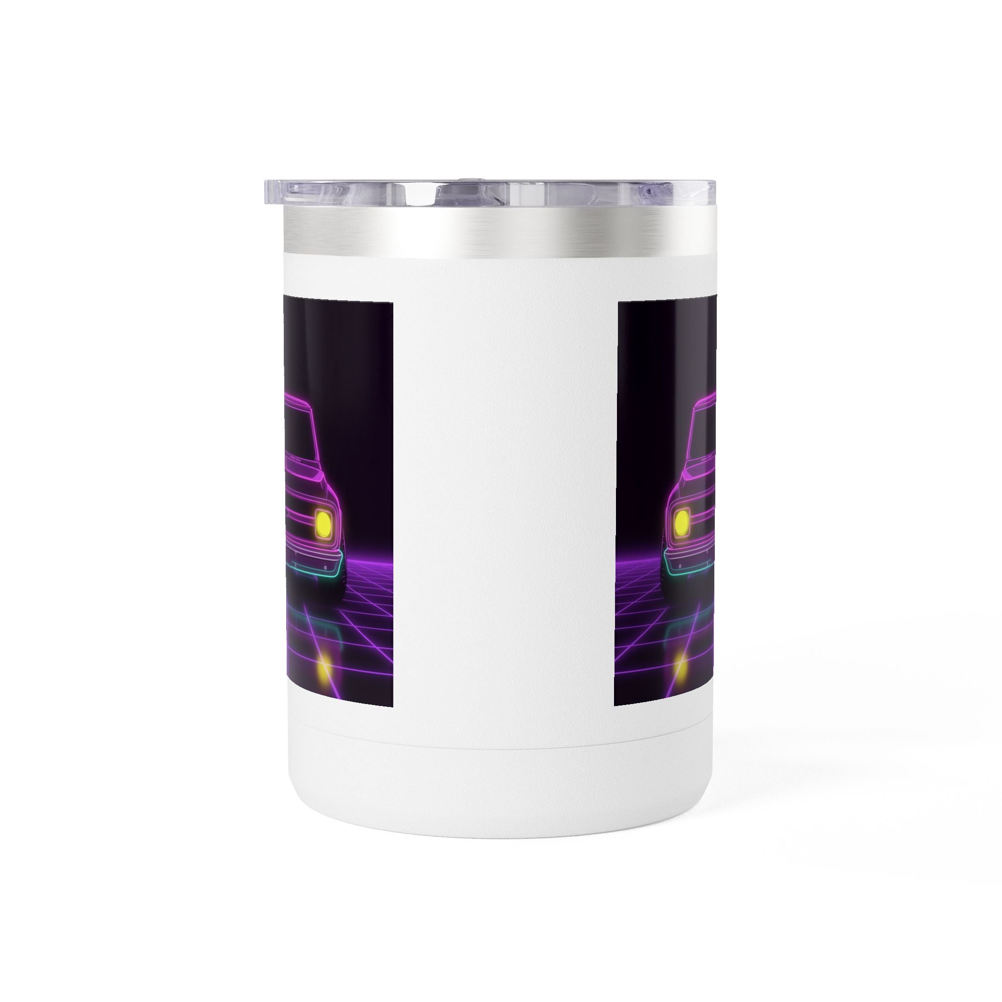 Chevy C10 Pickup (1967-72) Pro-Touring Neon Synthwave Coffee Mug