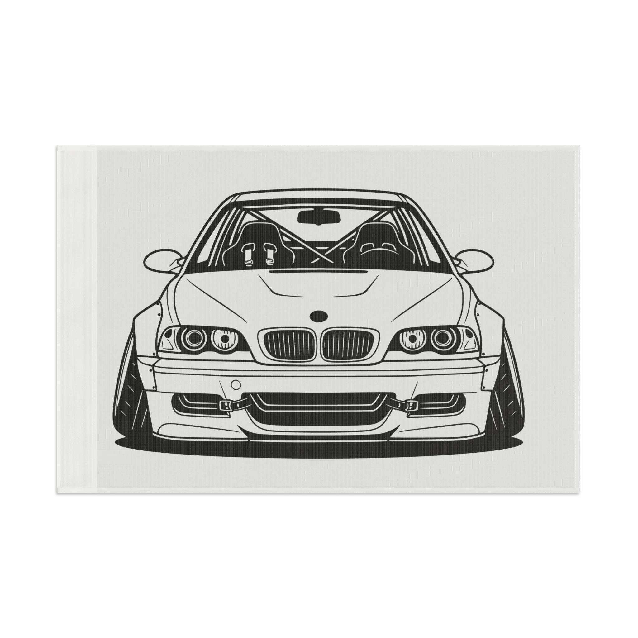 BMW E46 M3 (2000-06) Garage Flag