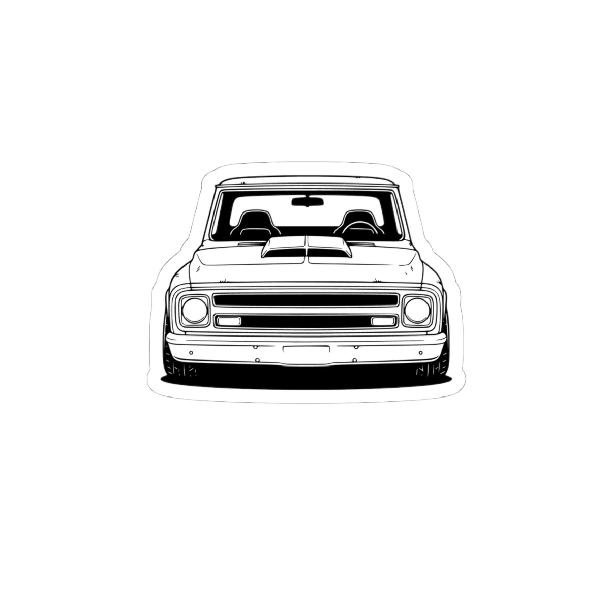 Chevy C10 Pickup (1967-72) Sticker
