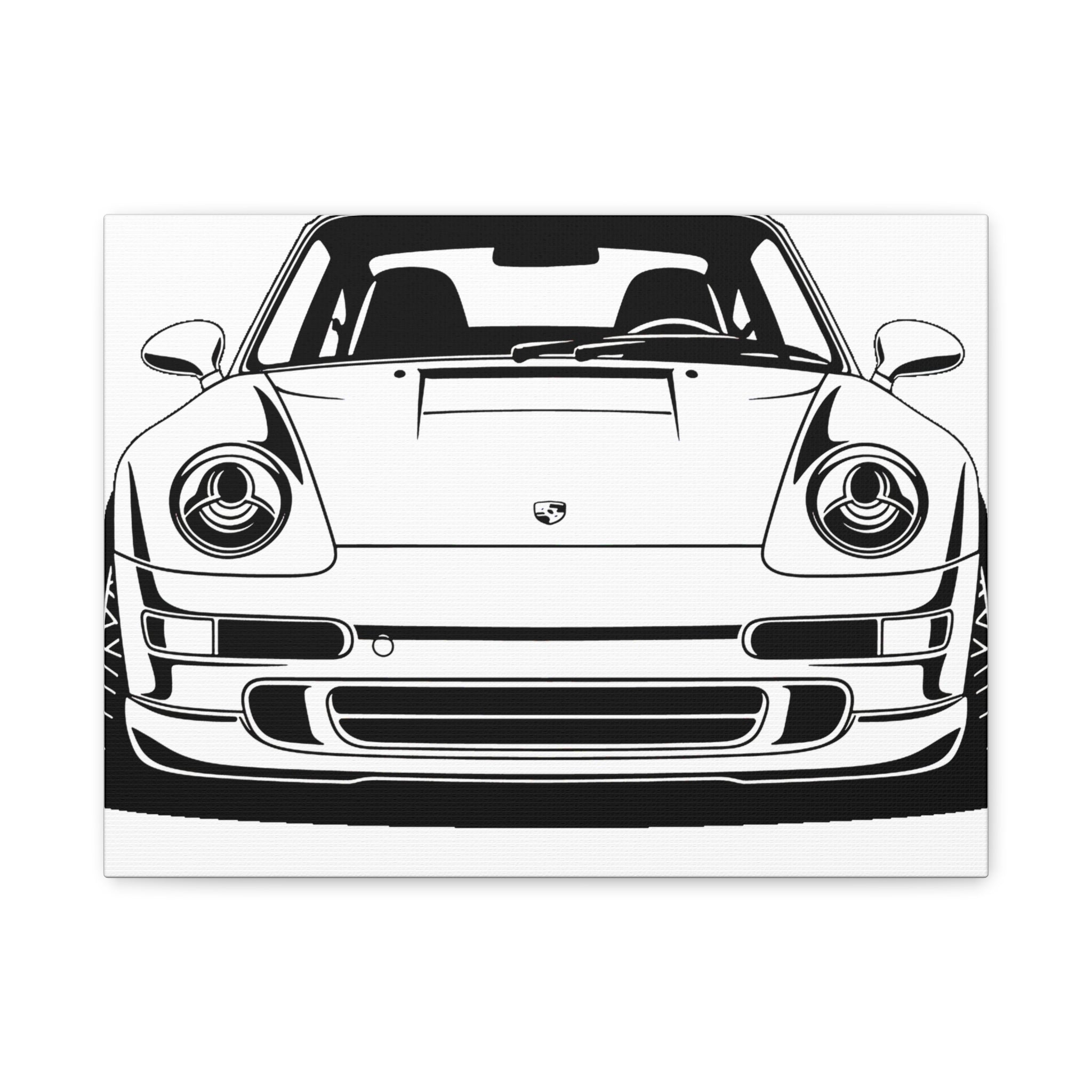 Porsche 911 (993) Canvas Wall Art