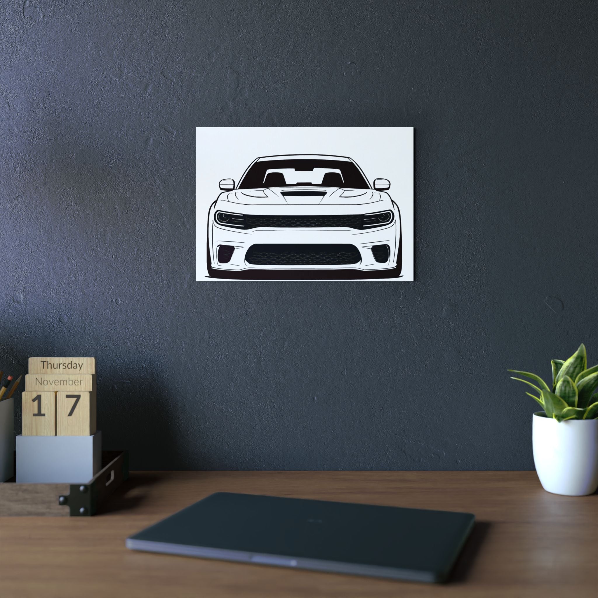Dodge Charger SRT Hellcat | Metal Wall Sign