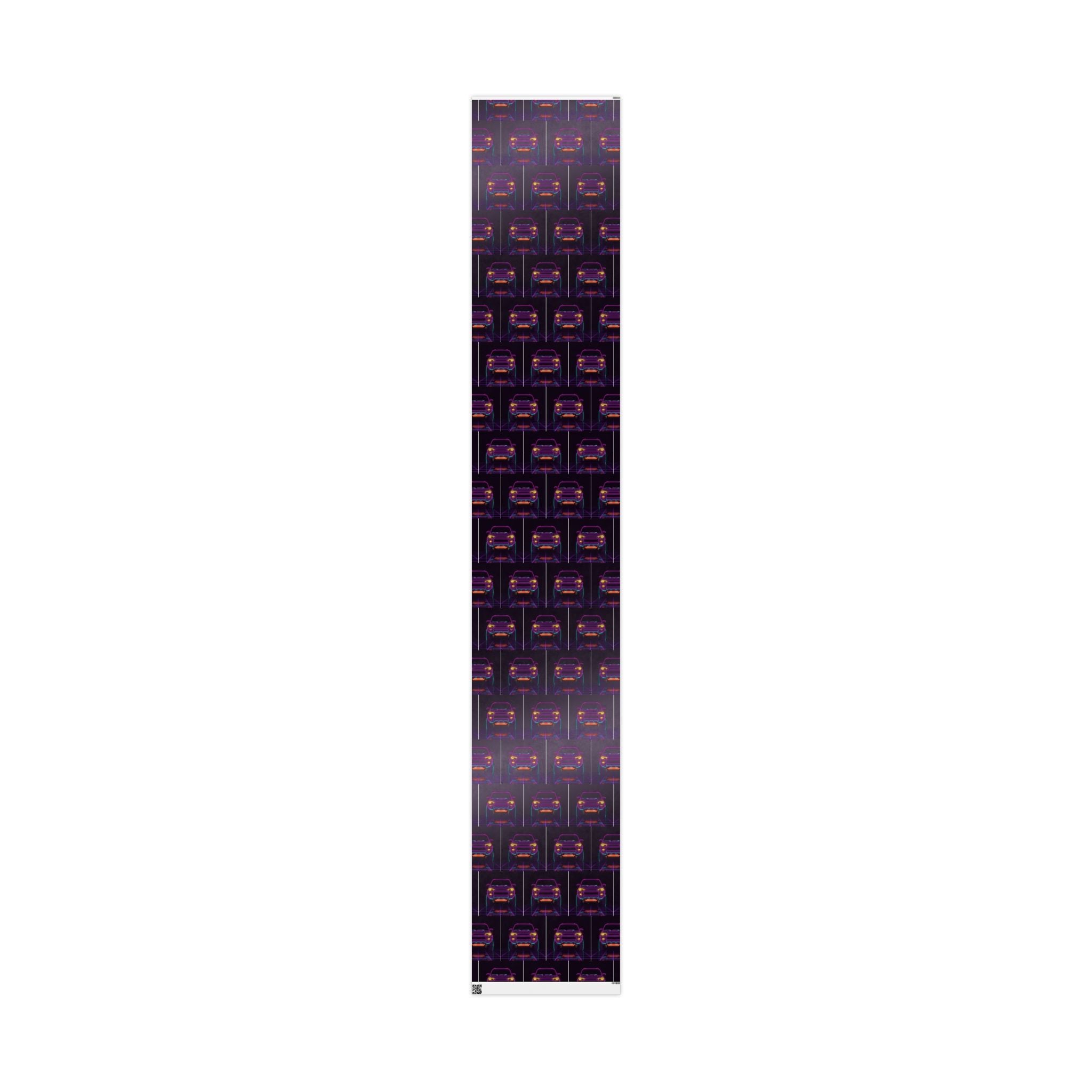 Toyota 4Runner TRD Pro Neon Synthwave Gift Wrapping Paper