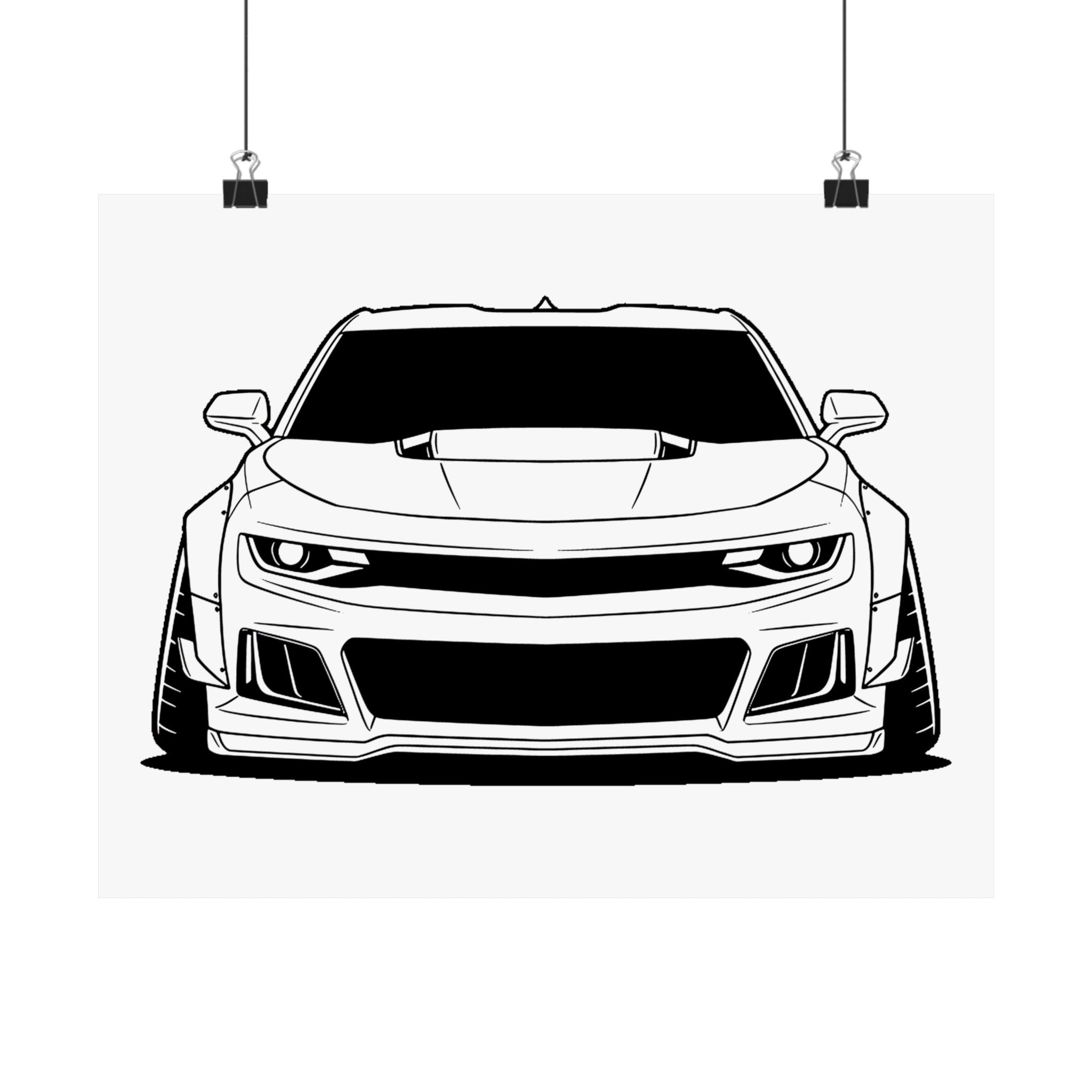 Chevrolet Camaro ZL1 Poster