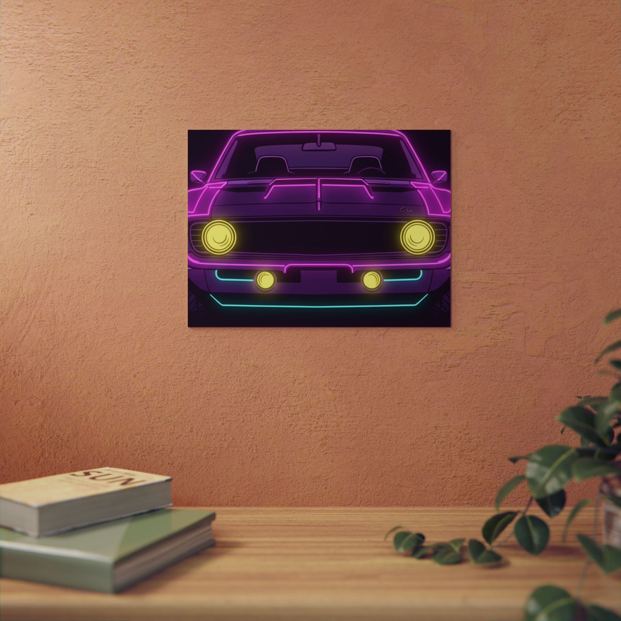 1969 Chevrolet Camaro SS Metal Wall Sign