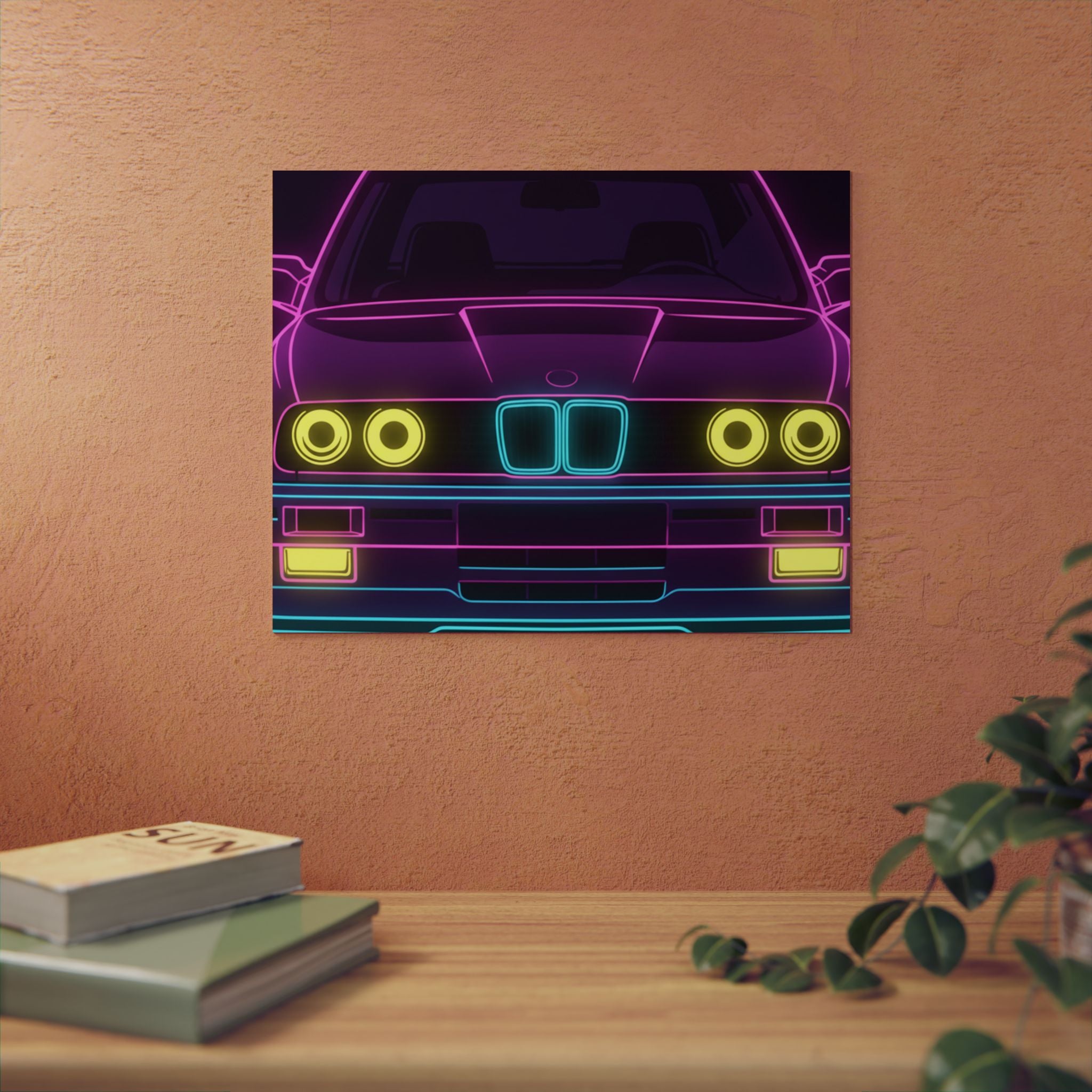 BMW E30 Metal Wall Sign