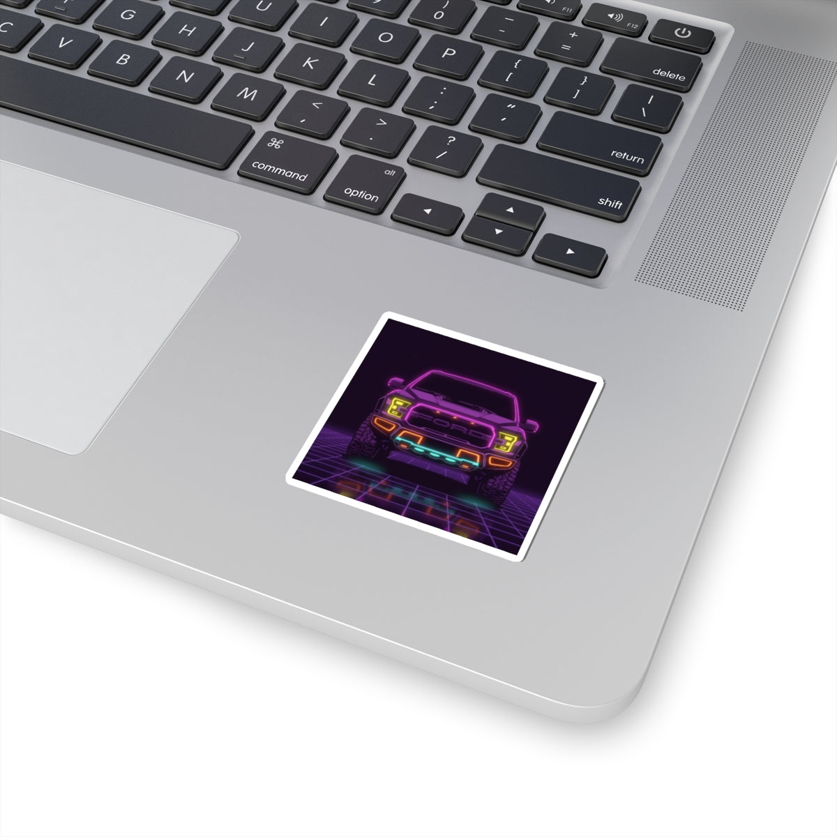 Ford F-150 Raptor Gen 2 Neon Synthwave Sticker
