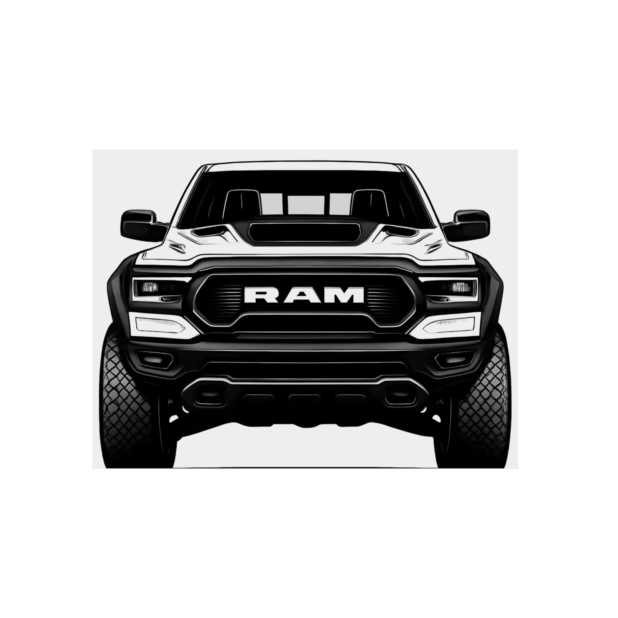 Dodge Ram TRX | Metal Wall Sign