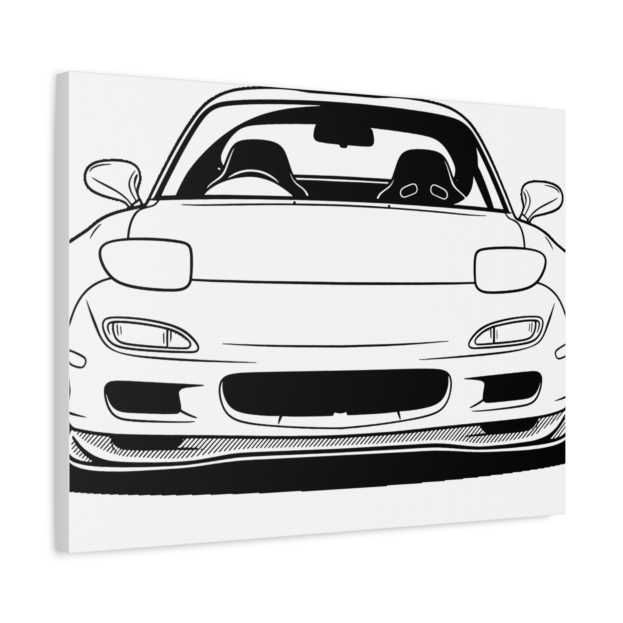 Mazda RX-7 FD Canvas Wall Art
