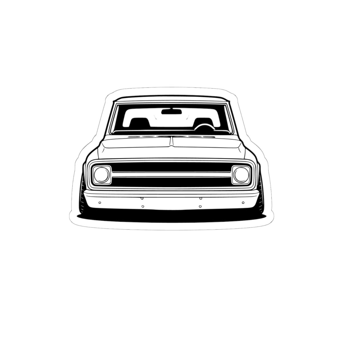 Chevy C10 Pickup (1967-72) Pro-Touring Sticker