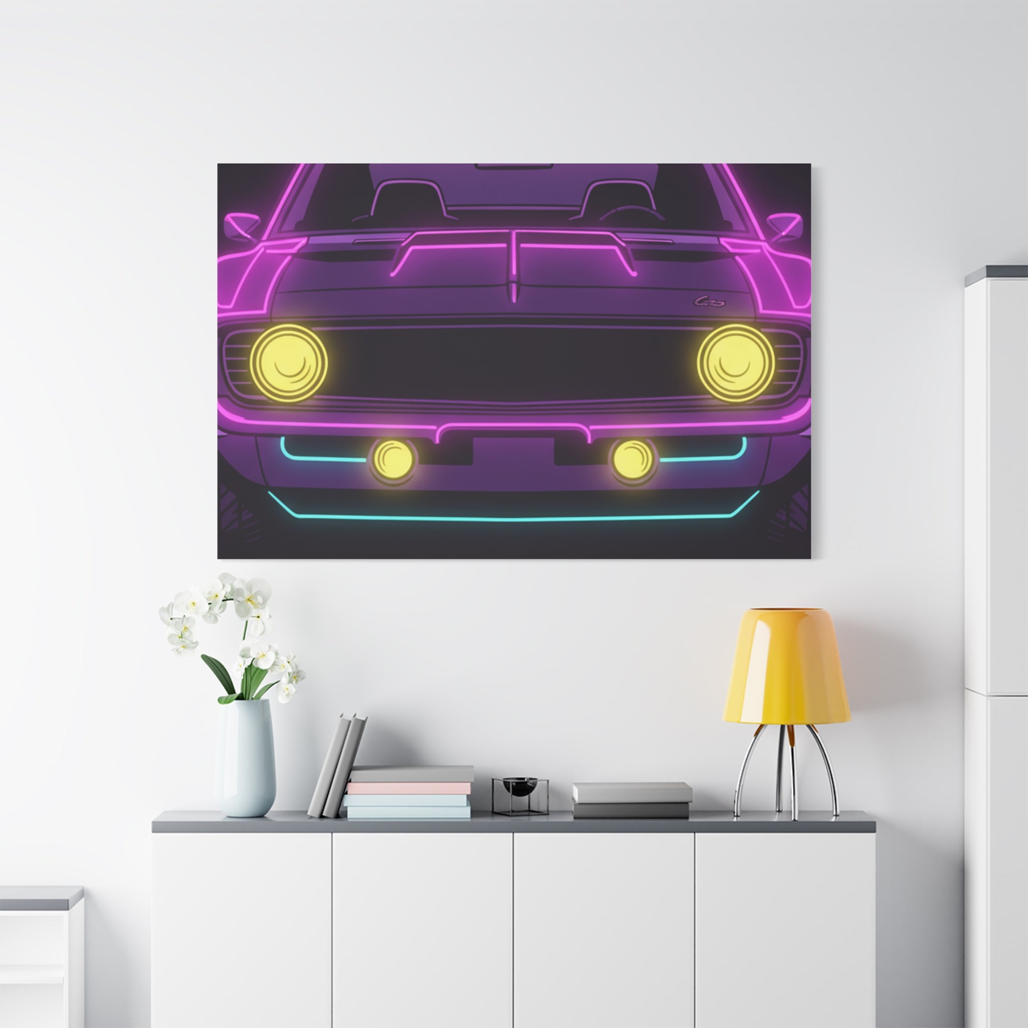 1969 Chevrolet Camaro SS Canvas Wall Art