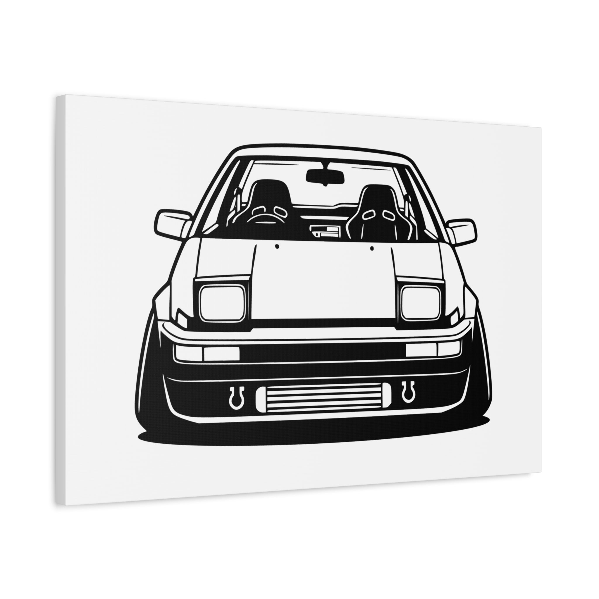 Toyota AE86 (1983-87) Canvas Wall Art