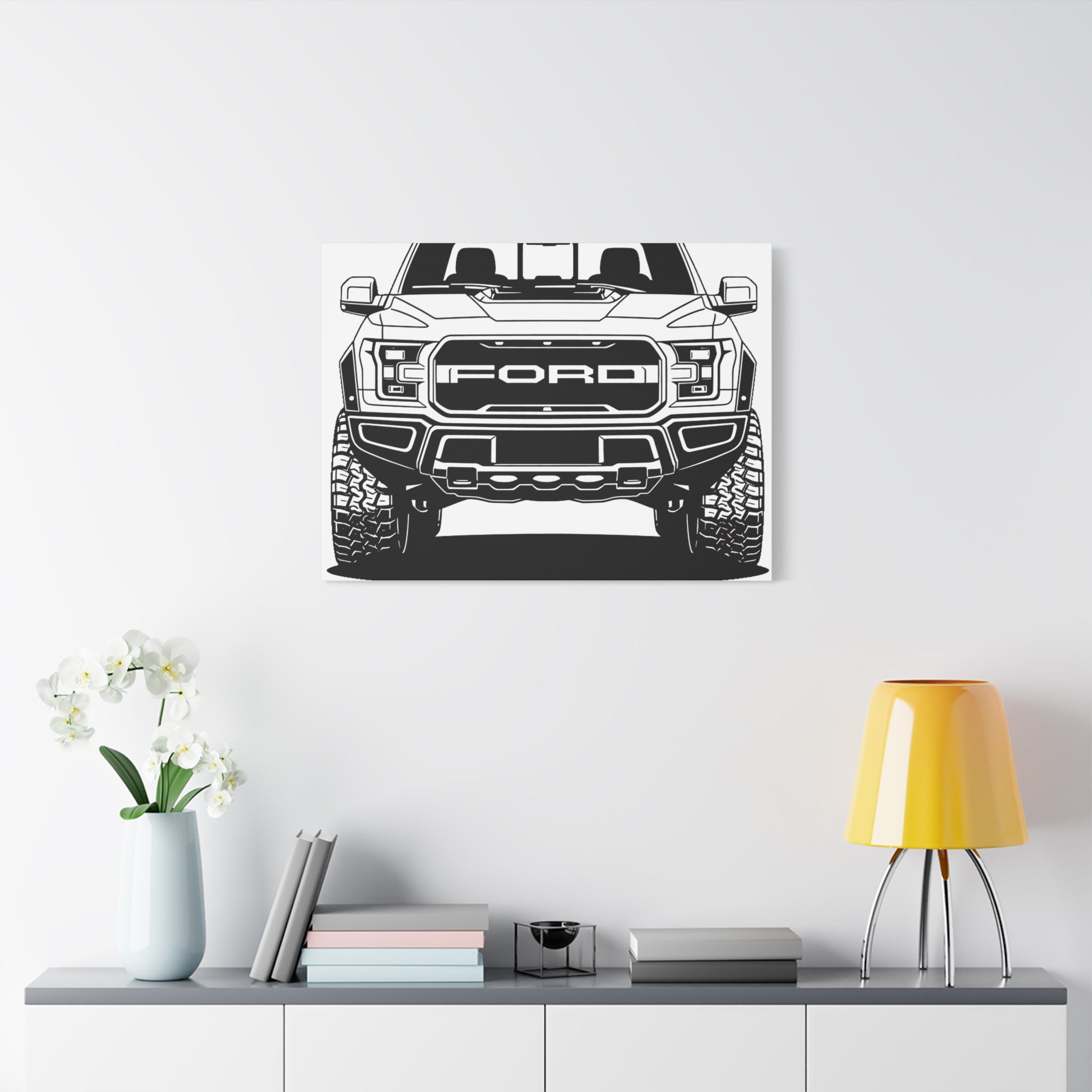 Ford F-150 Raptor Gen 2 Canvas Wall Art