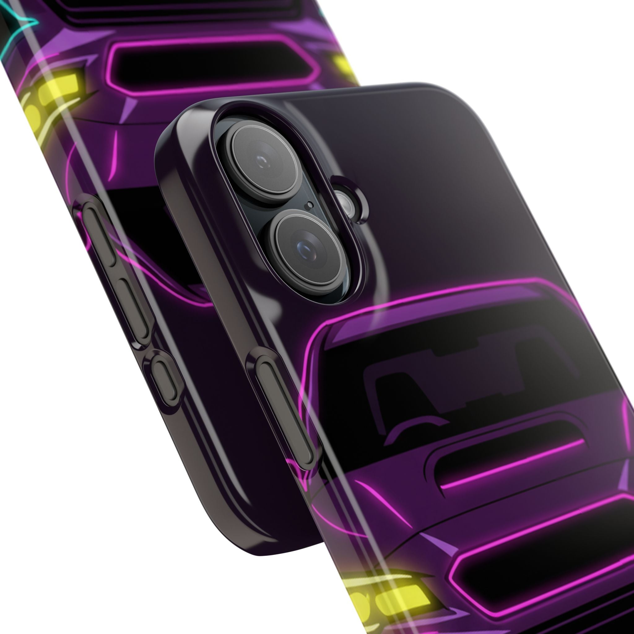 Subaru WRX STI Neon Synthwave Phone Case