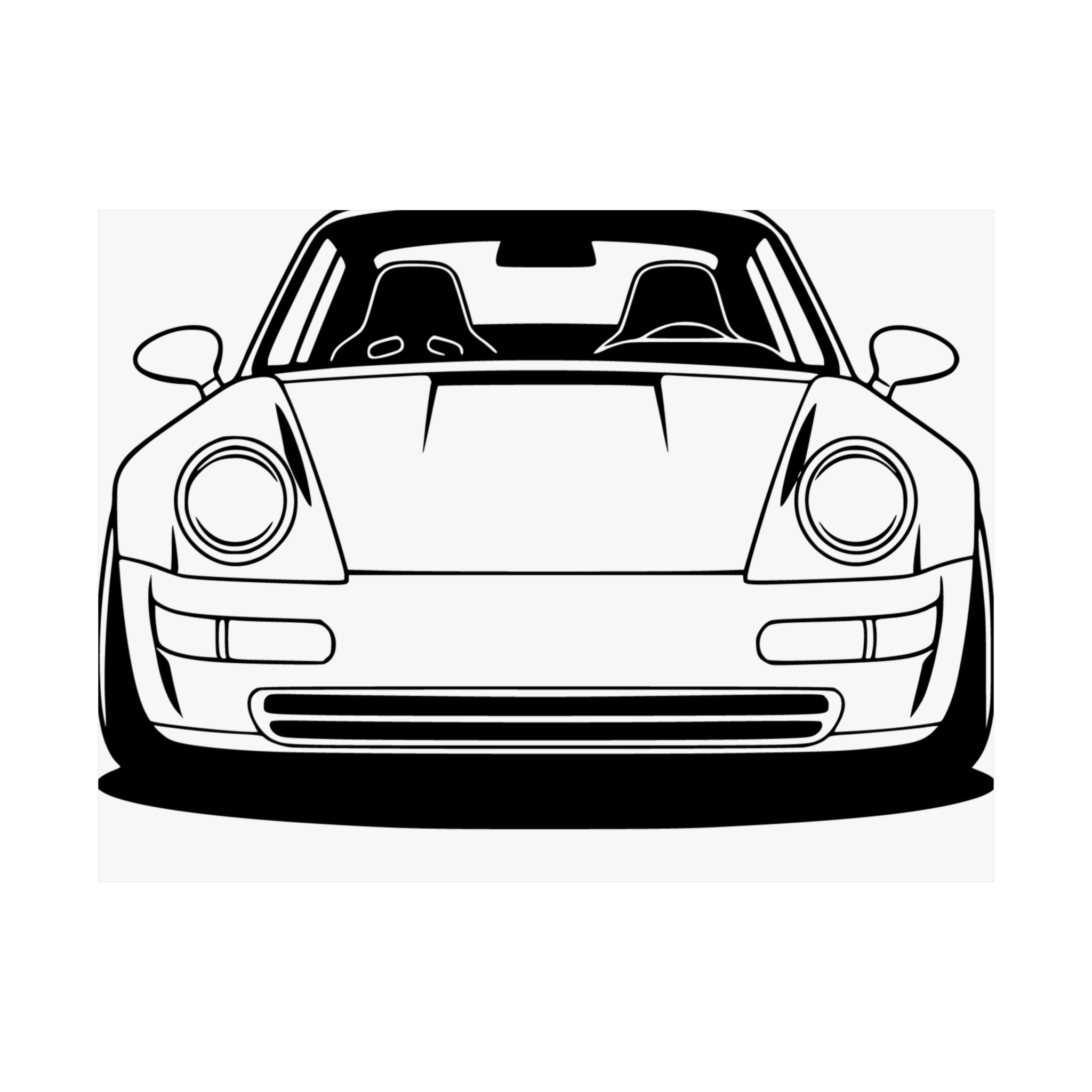 Porsche 964 Singer Poster