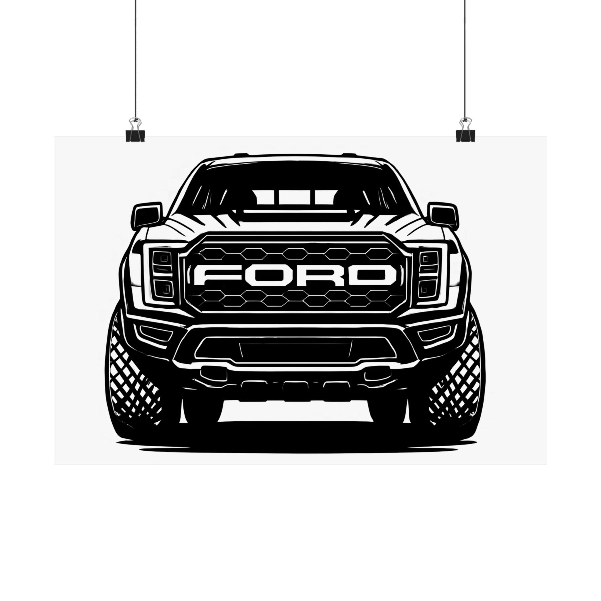 Ford F150 Raptor Gen 3 Print