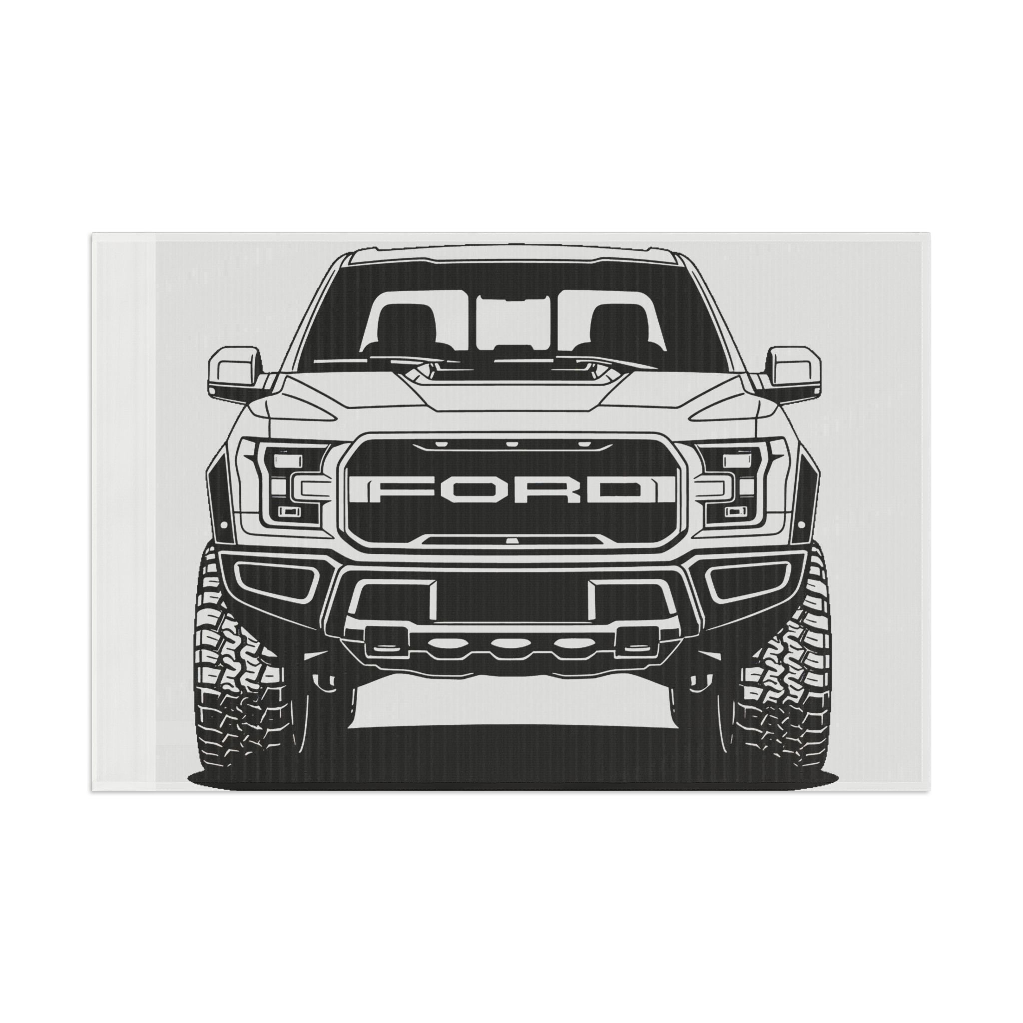 Ford F-150 Raptor Gen 2 Garage Flag