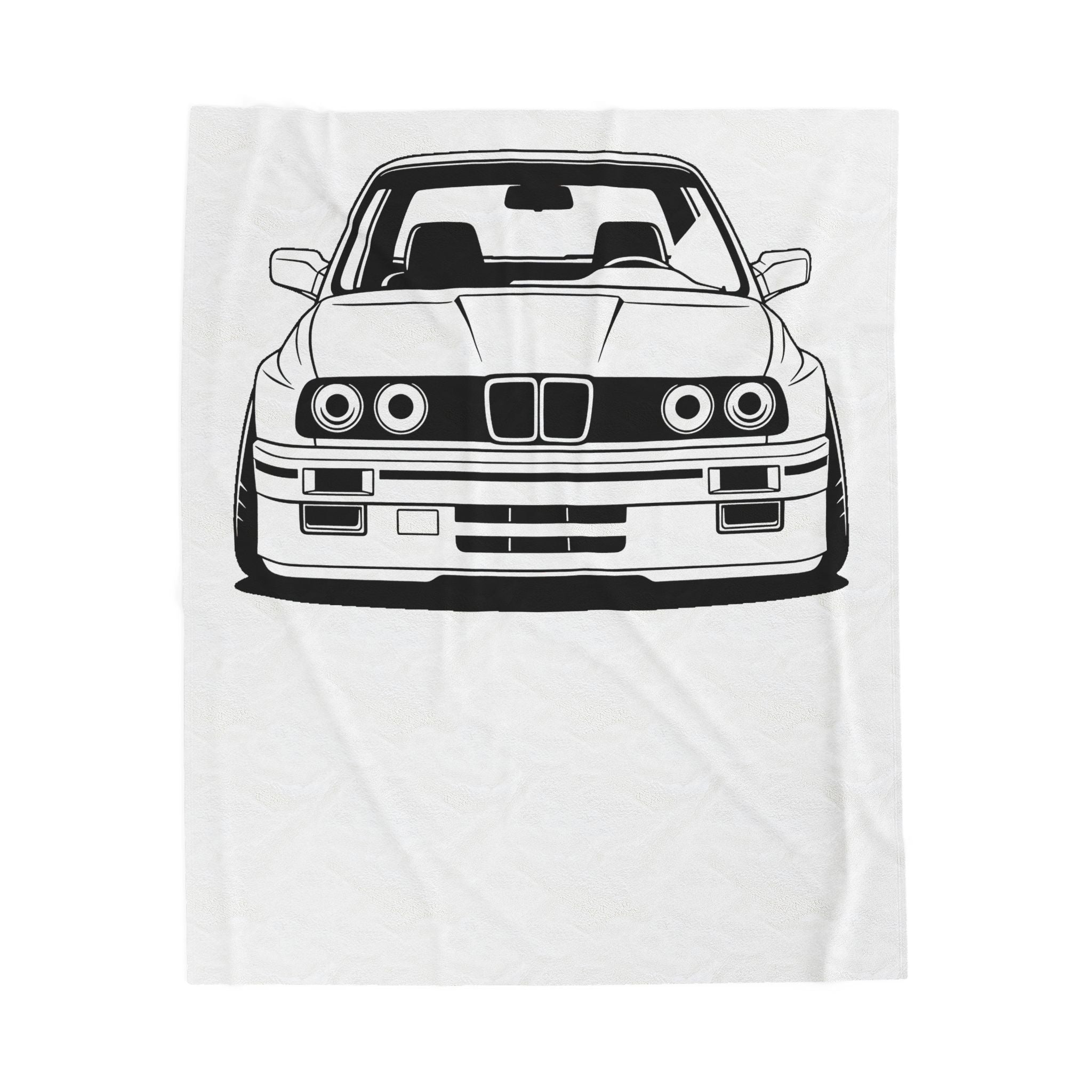 BMW E30 Velveteen Plush Blanket