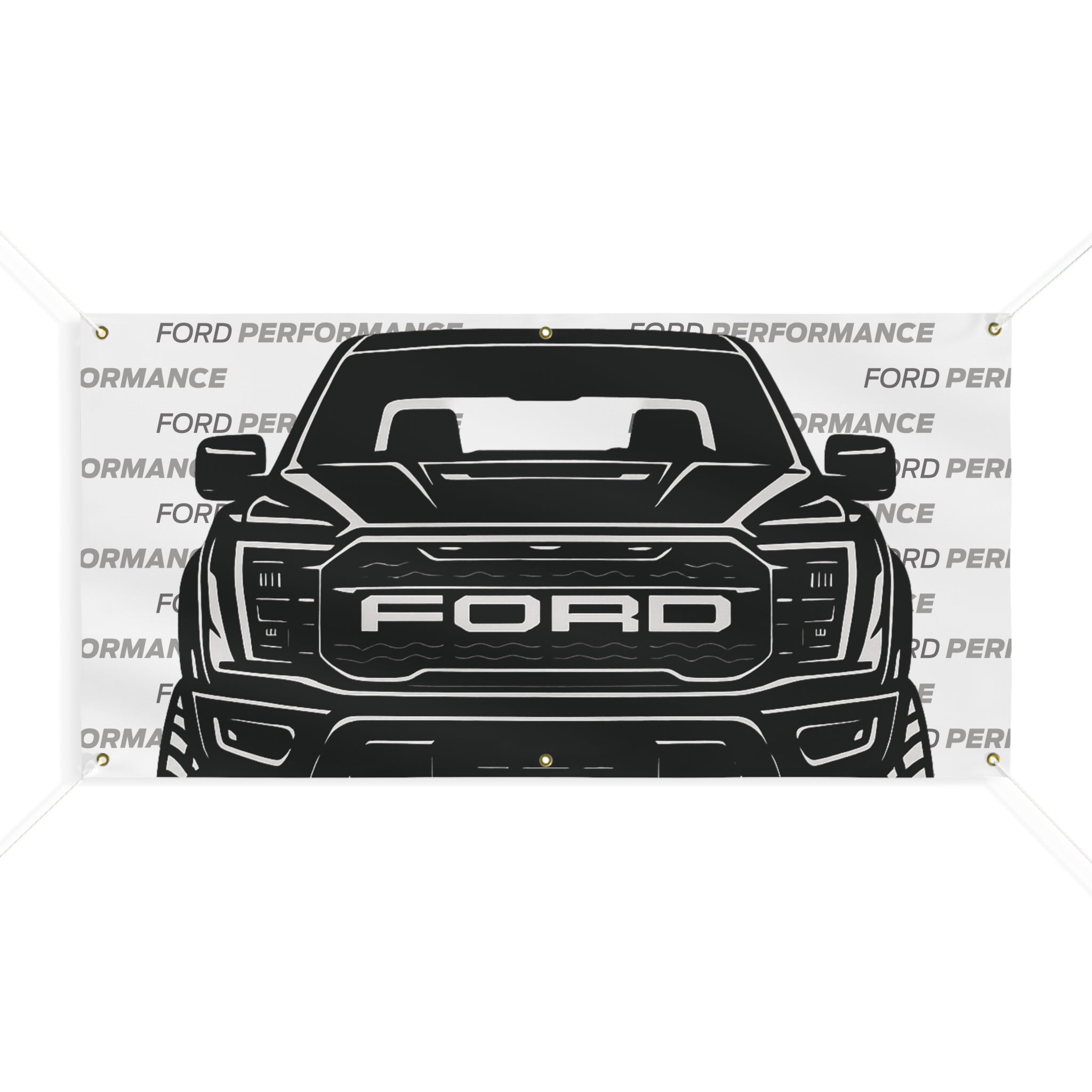 Ford Raptor (Gen 3) Banner Greyscale