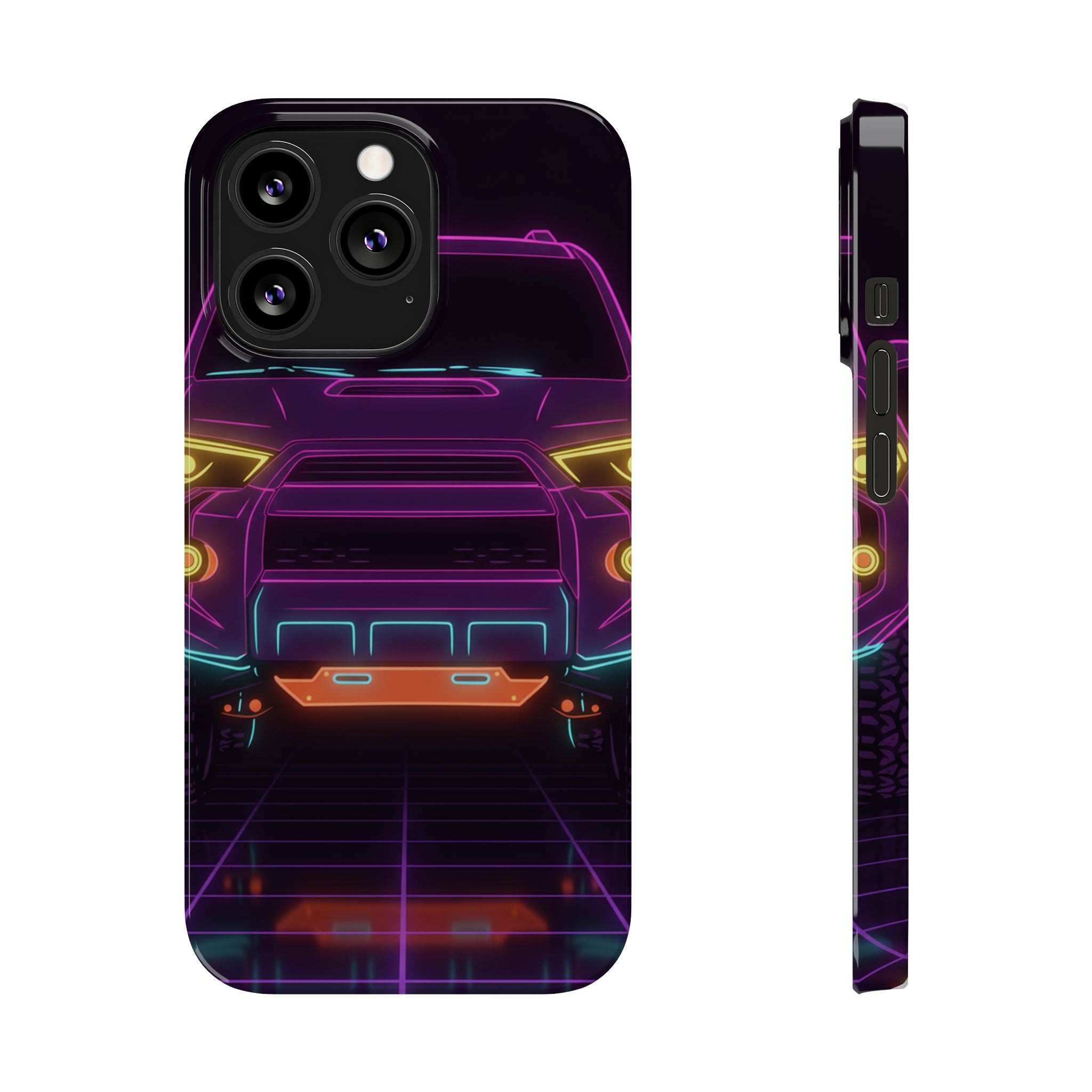 Toyota 4Runner TRD Pro Neon Synthwave Phone Case
