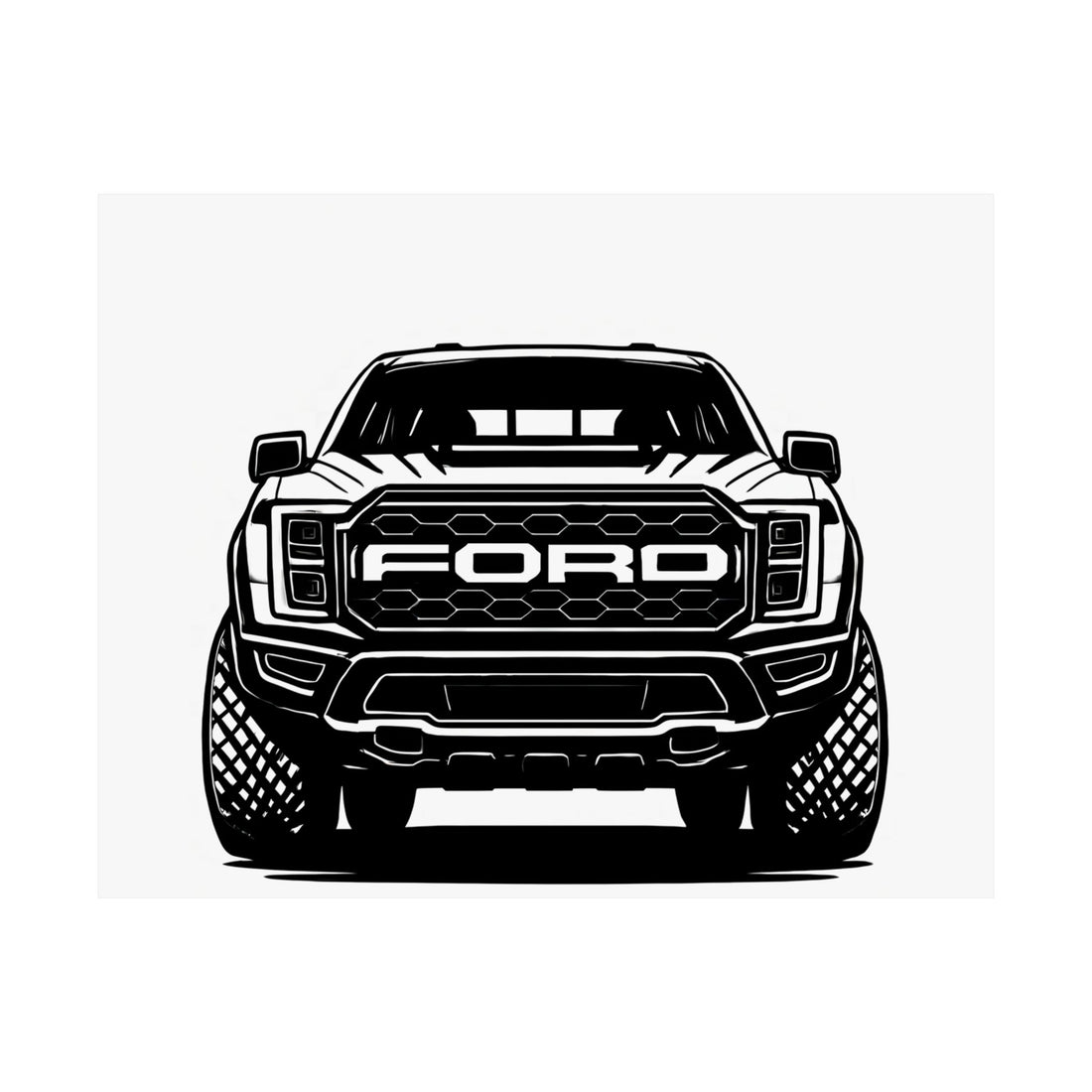 Ford F150 Raptor Gen 3 Print