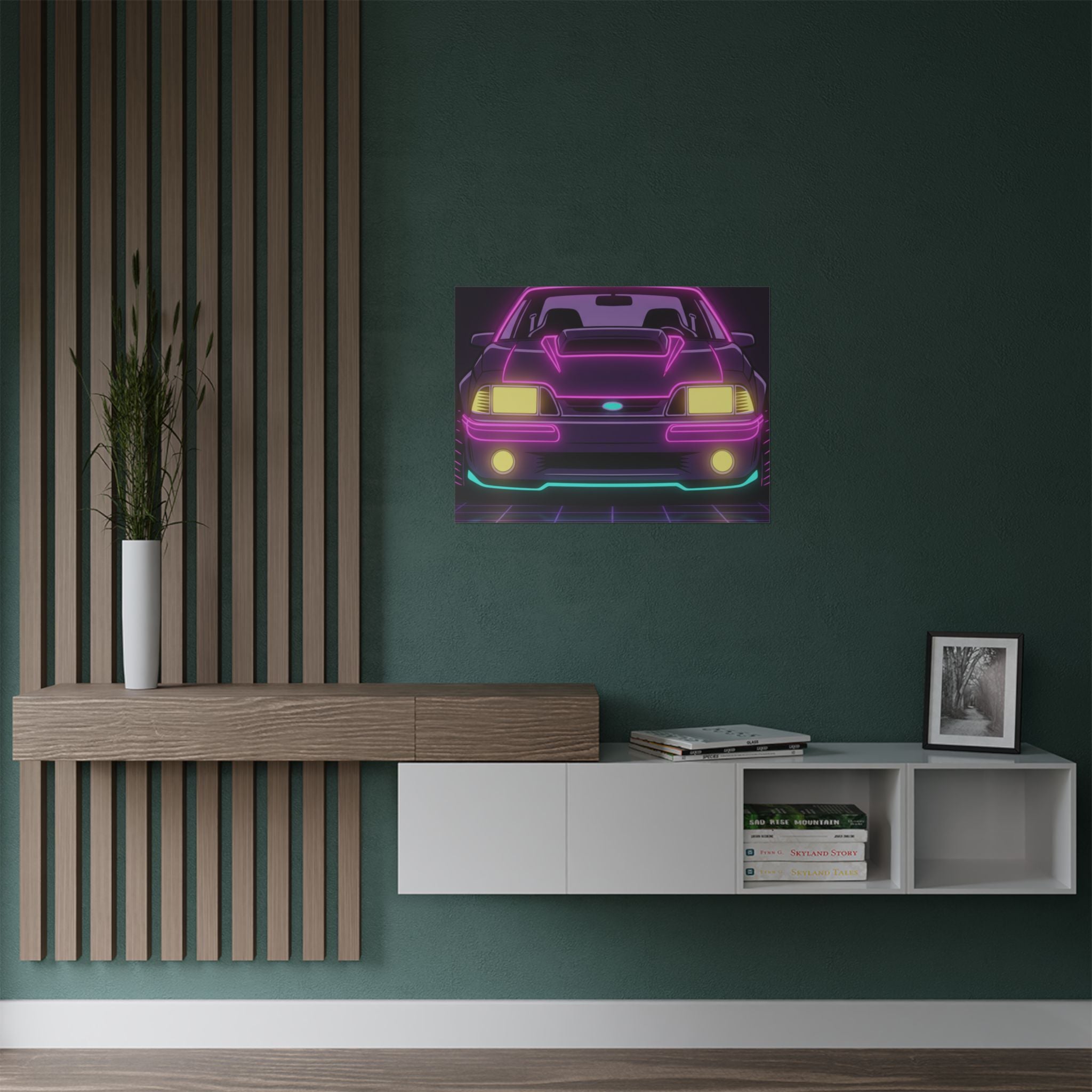 Ford Mustang Fox Body GT Poster