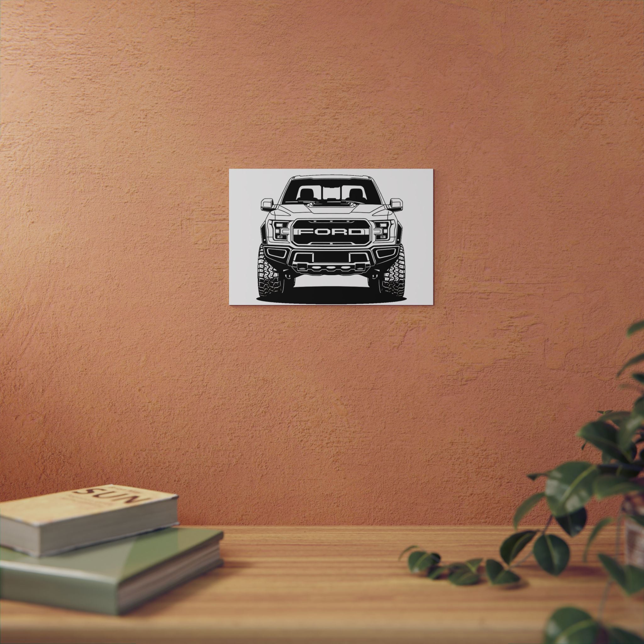 Ford F-150 Raptor Gen 2 Metal Wall Sign