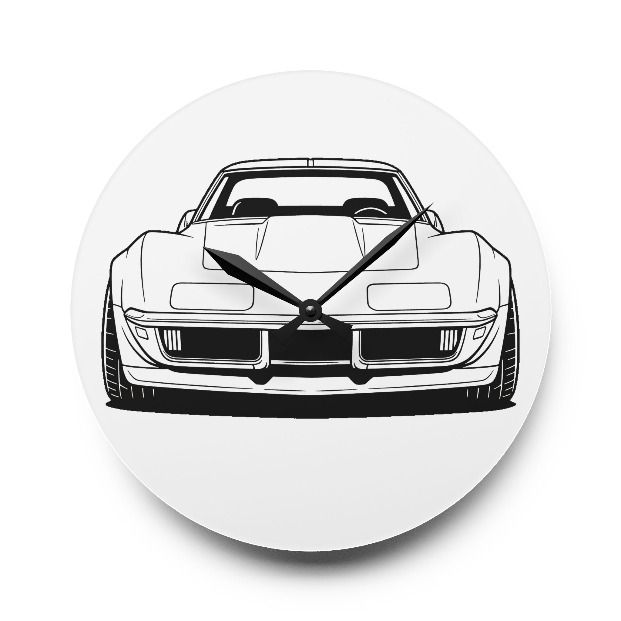 1969 Corvette Stingray C3 Wall Clock