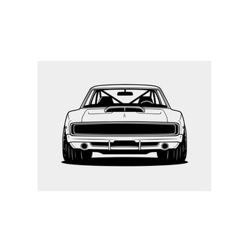 Dodge Charger R/T (1968-70) Metal Wall Sign