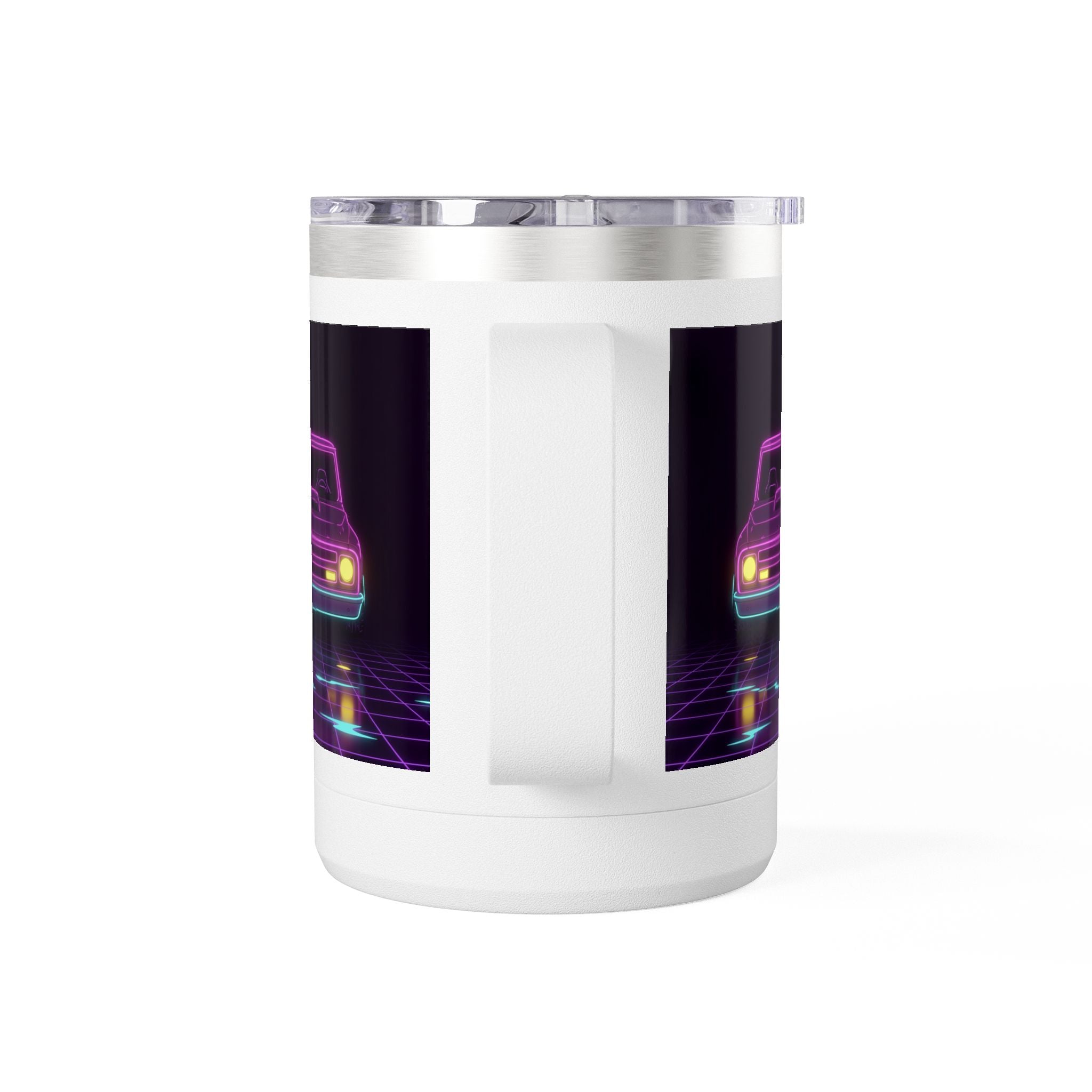 Chevy C10 Pickup (1967-72) Neon Synthwave Coffee Mug