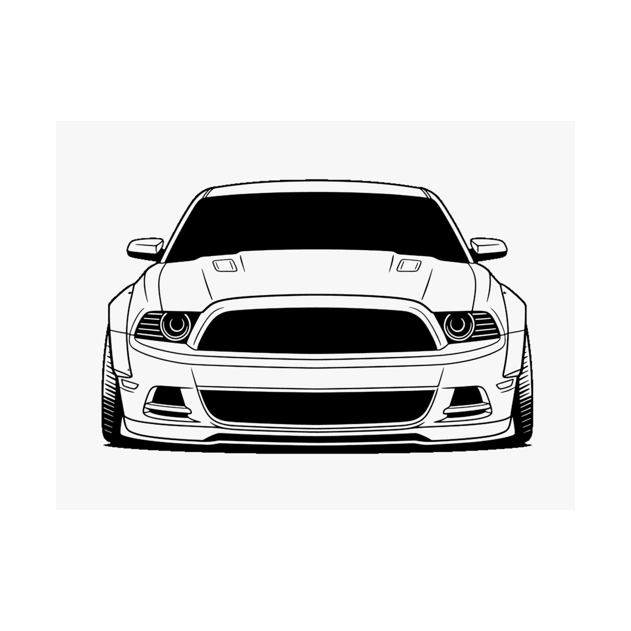 Ford Mustang GT (S197) Poster