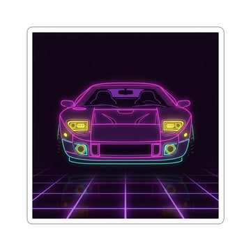Ford GT40 (1964-69) Neon Synthwave Sticker