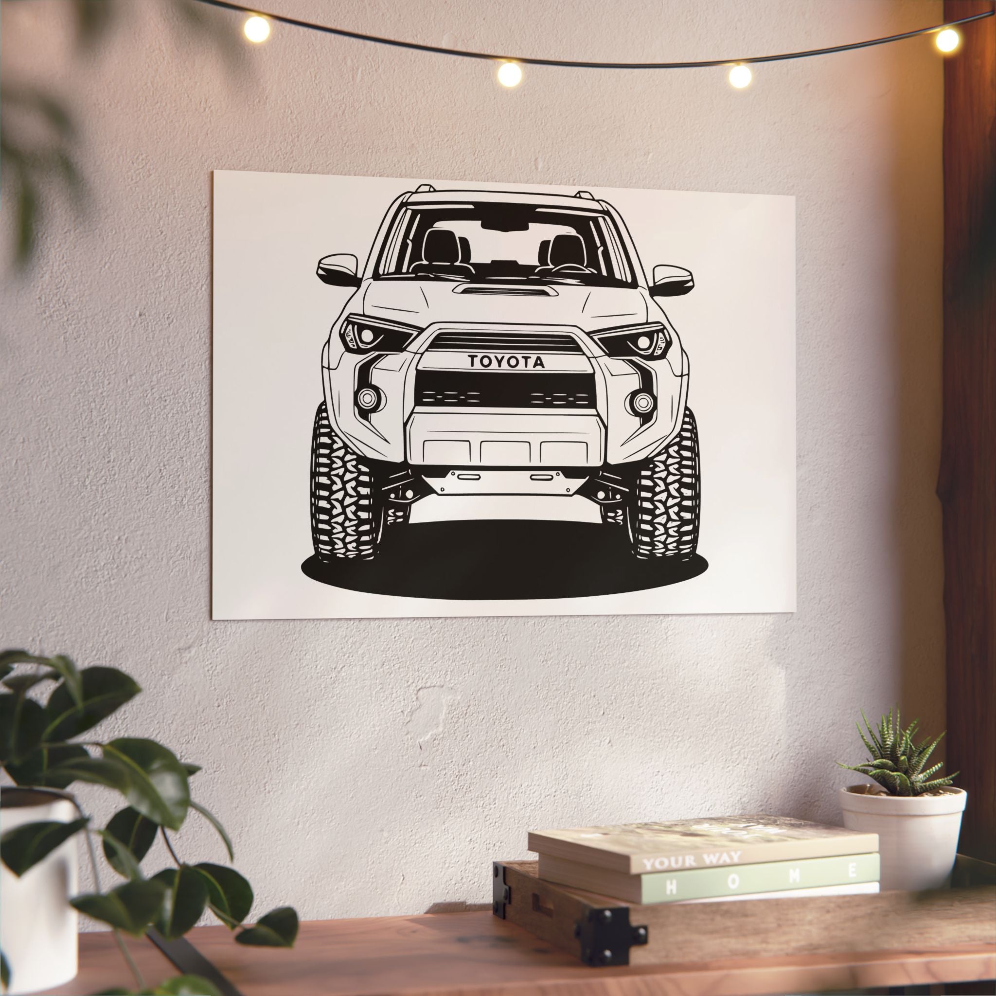 Toyota 4Runner TRD Pro Metal Wall Sign