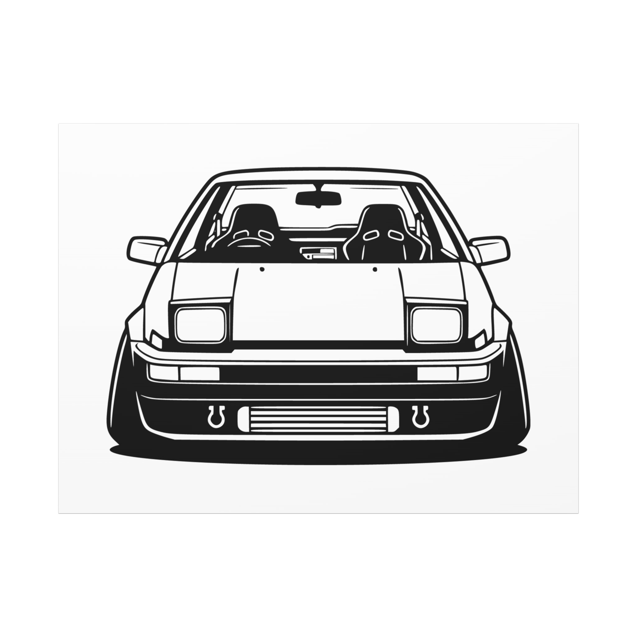 Toyota AE86 (1983-87) Canvas Wall Art