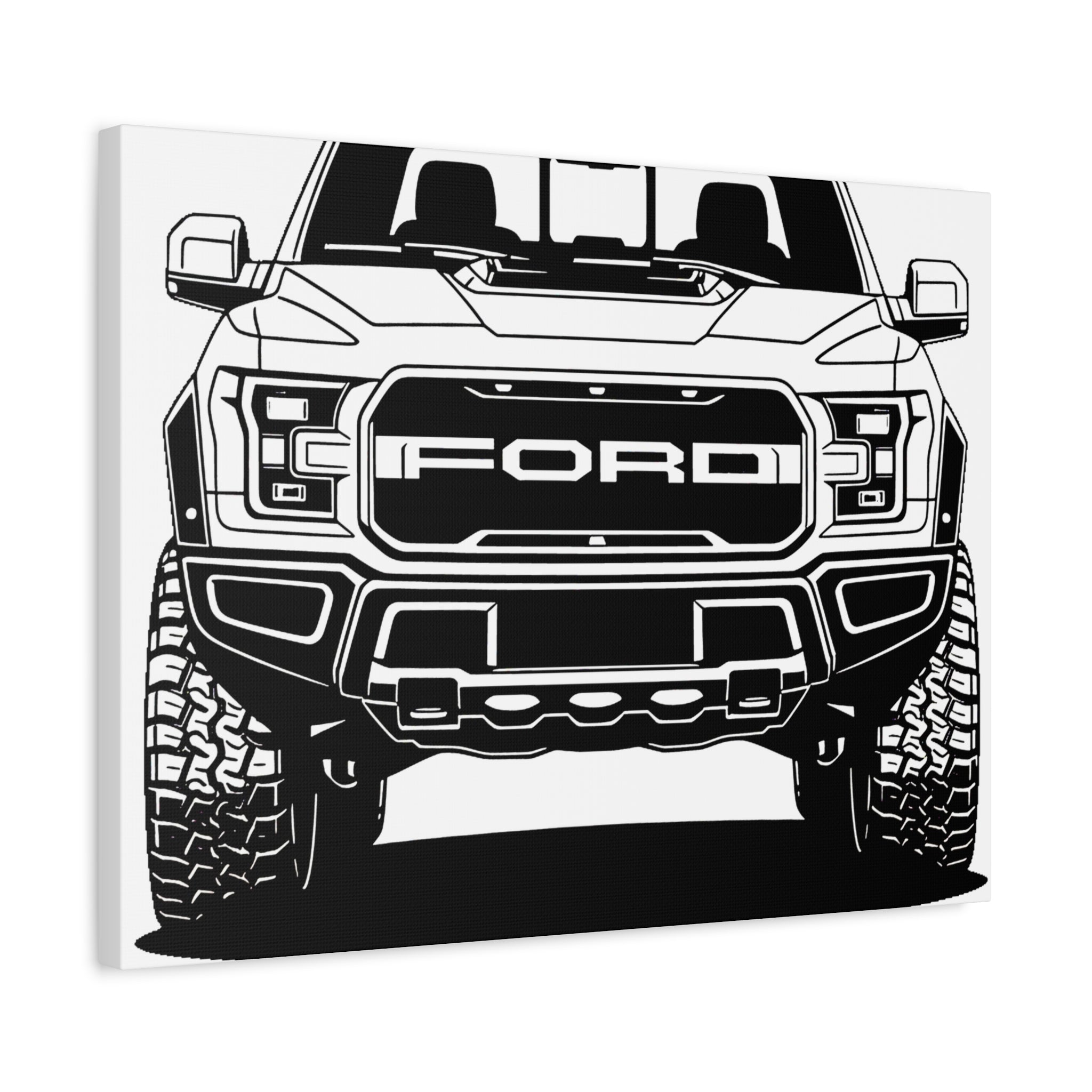 Ford F-150 Raptor Gen 2 Canvas Wall Art