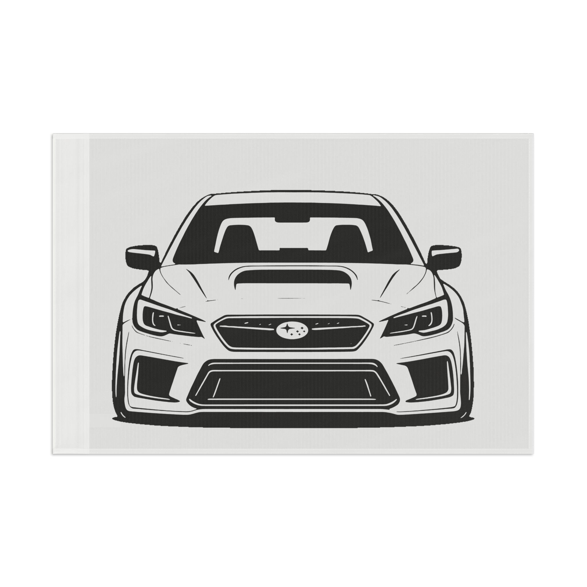 Subaru WRX STI Garage Flag