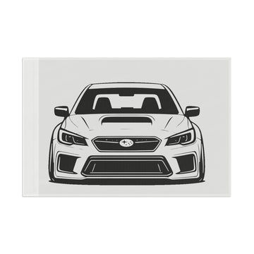Subaru WRX STI Garage Flag