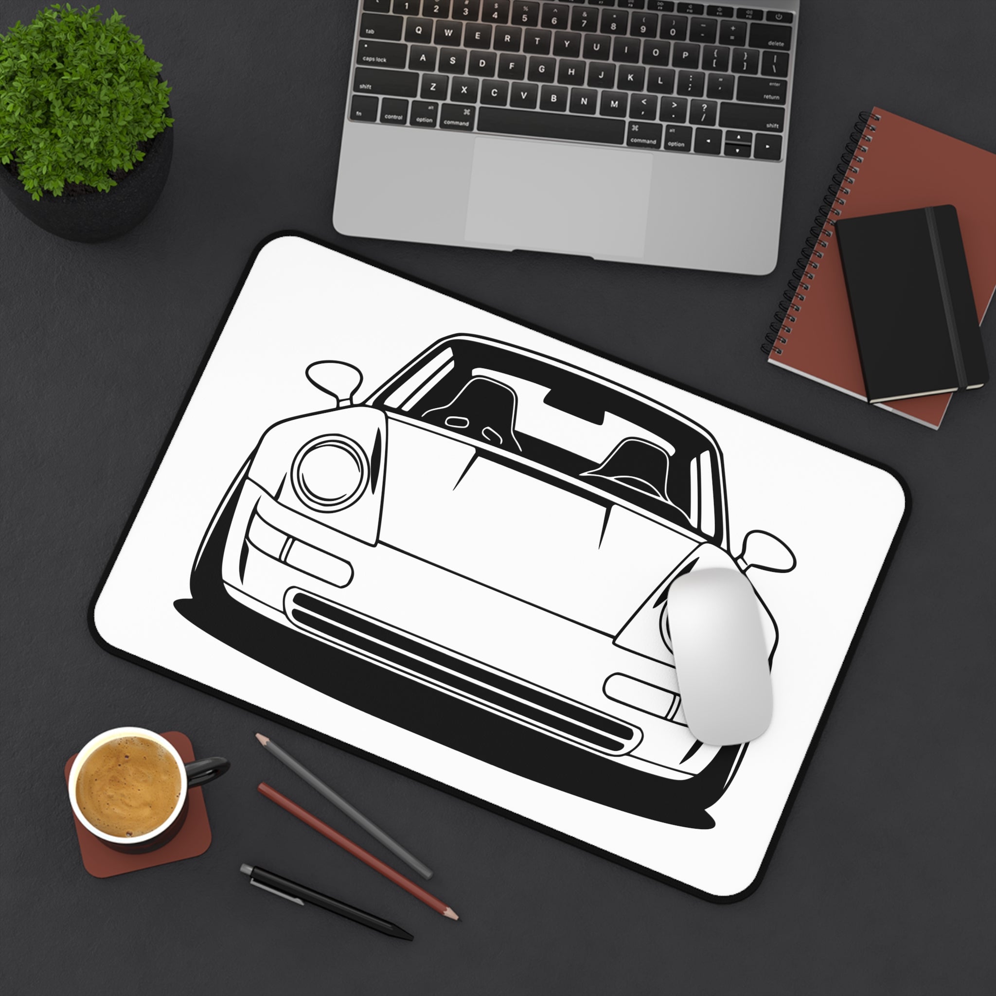 Porsche 964 Singer Desk Mat
