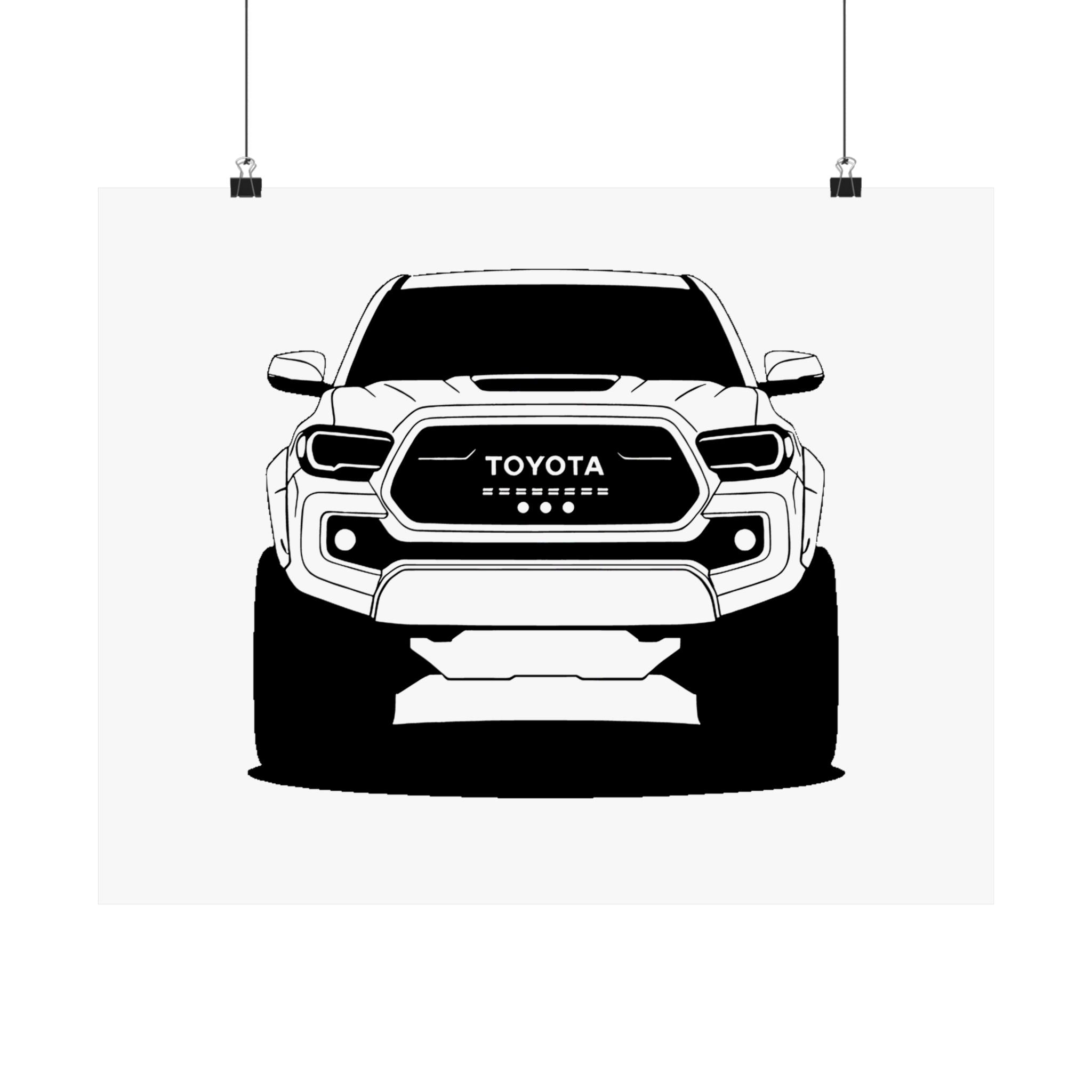 Toyota Tacoma TRD Pro Poster
