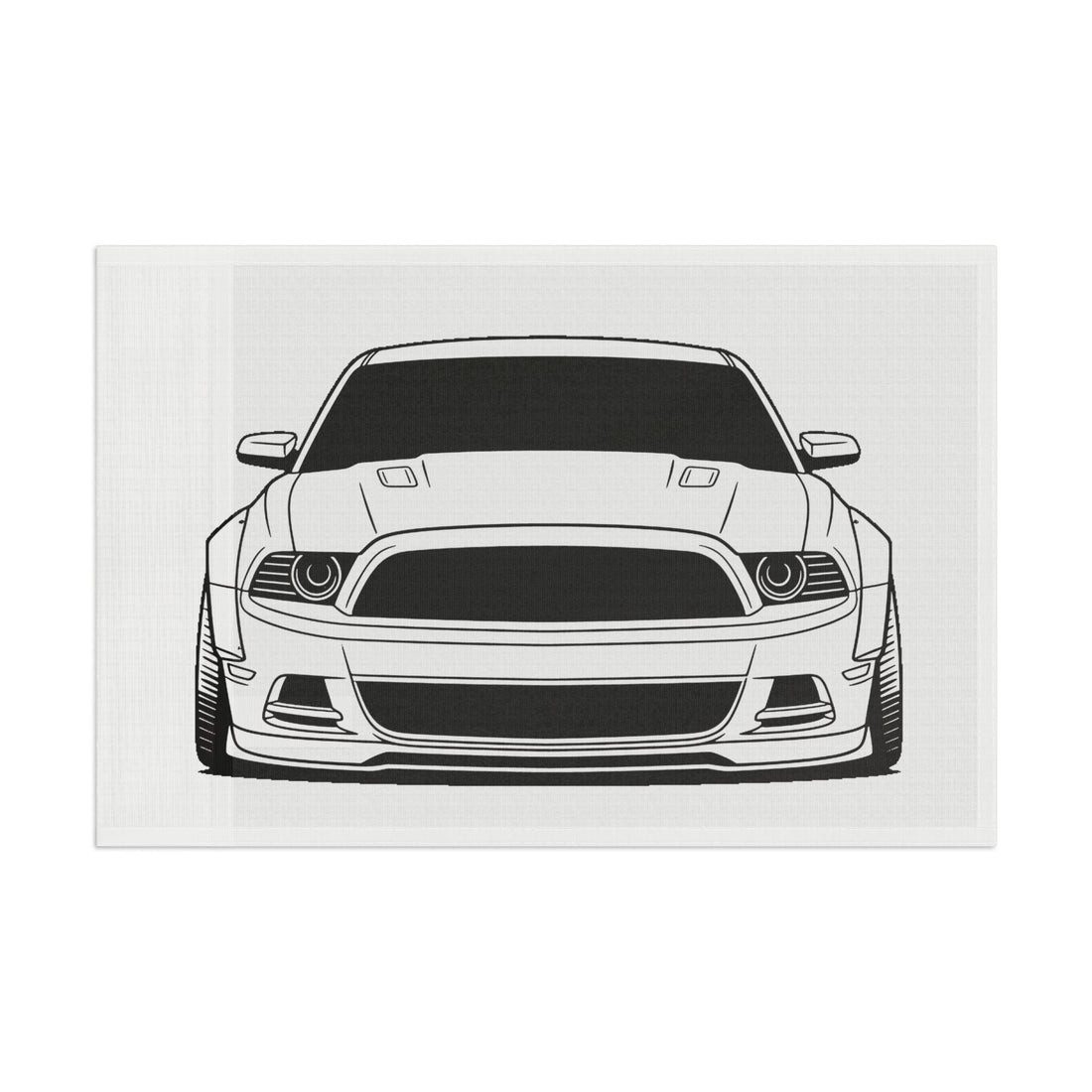 Ford Mustang GT (S197) Garage Flag