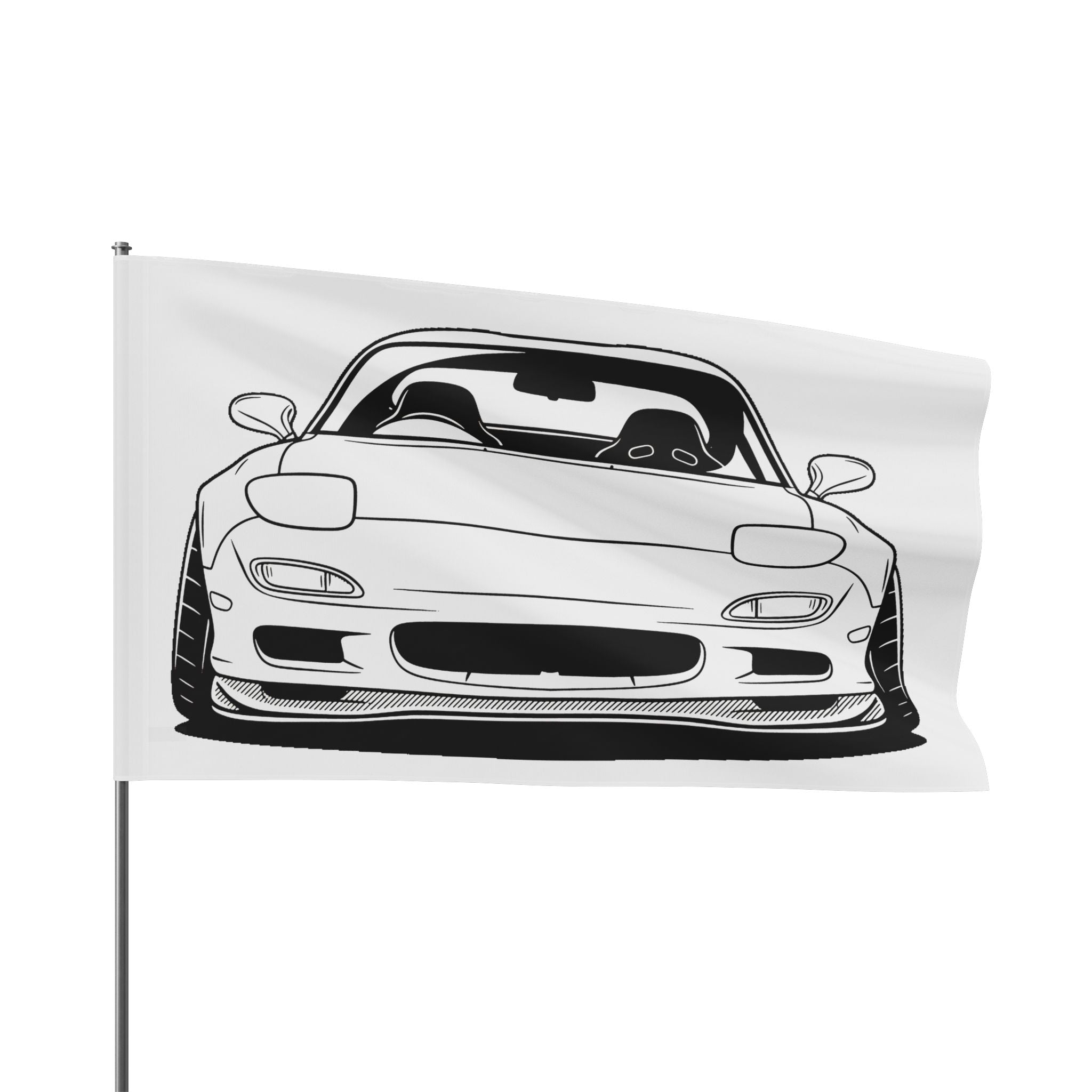 Mazda RX-7 FD Garage Flag