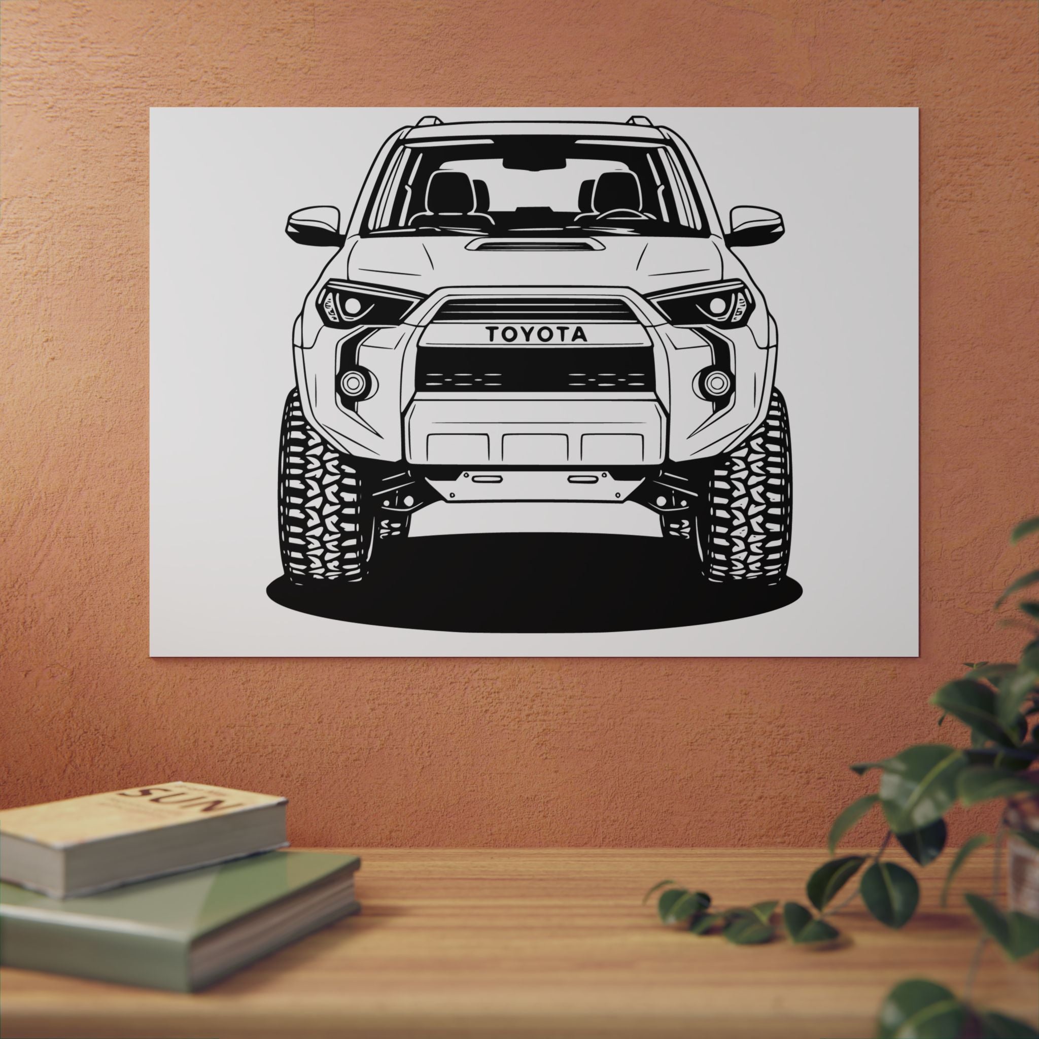 Toyota 4Runner TRD Pro Metal Wall Sign