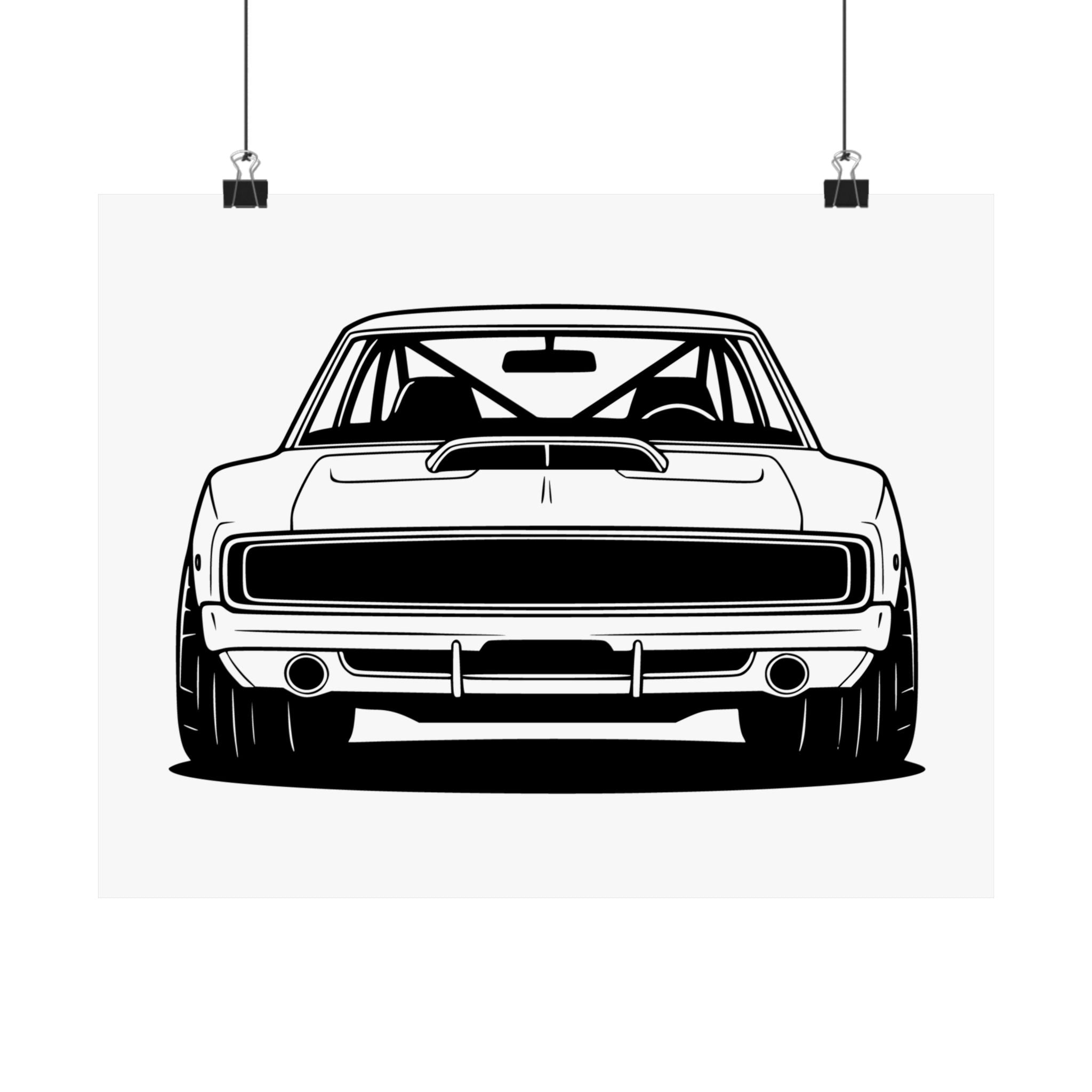 Dodge Charger R/T (1968-70) Poster