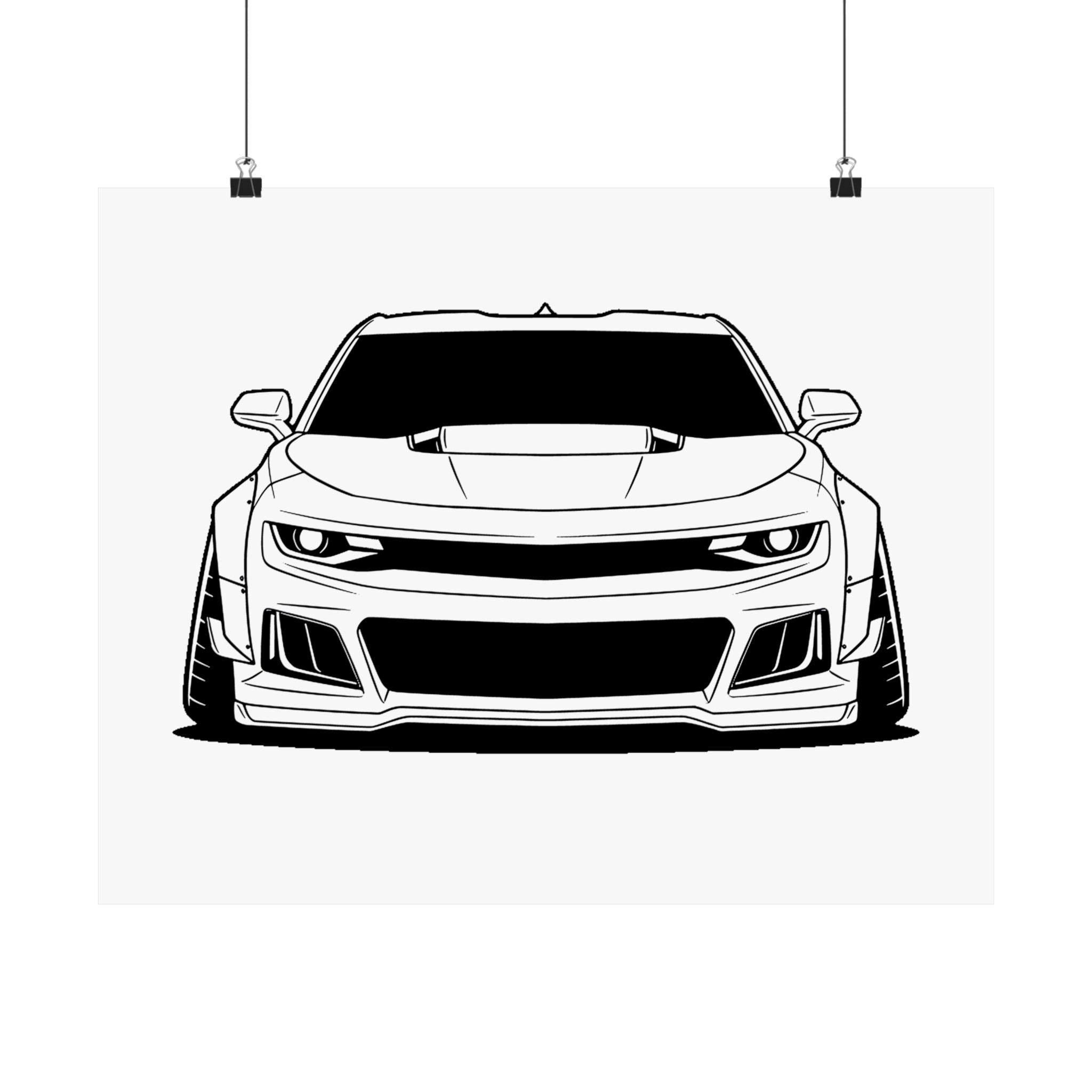Chevrolet Camaro ZL1 Poster