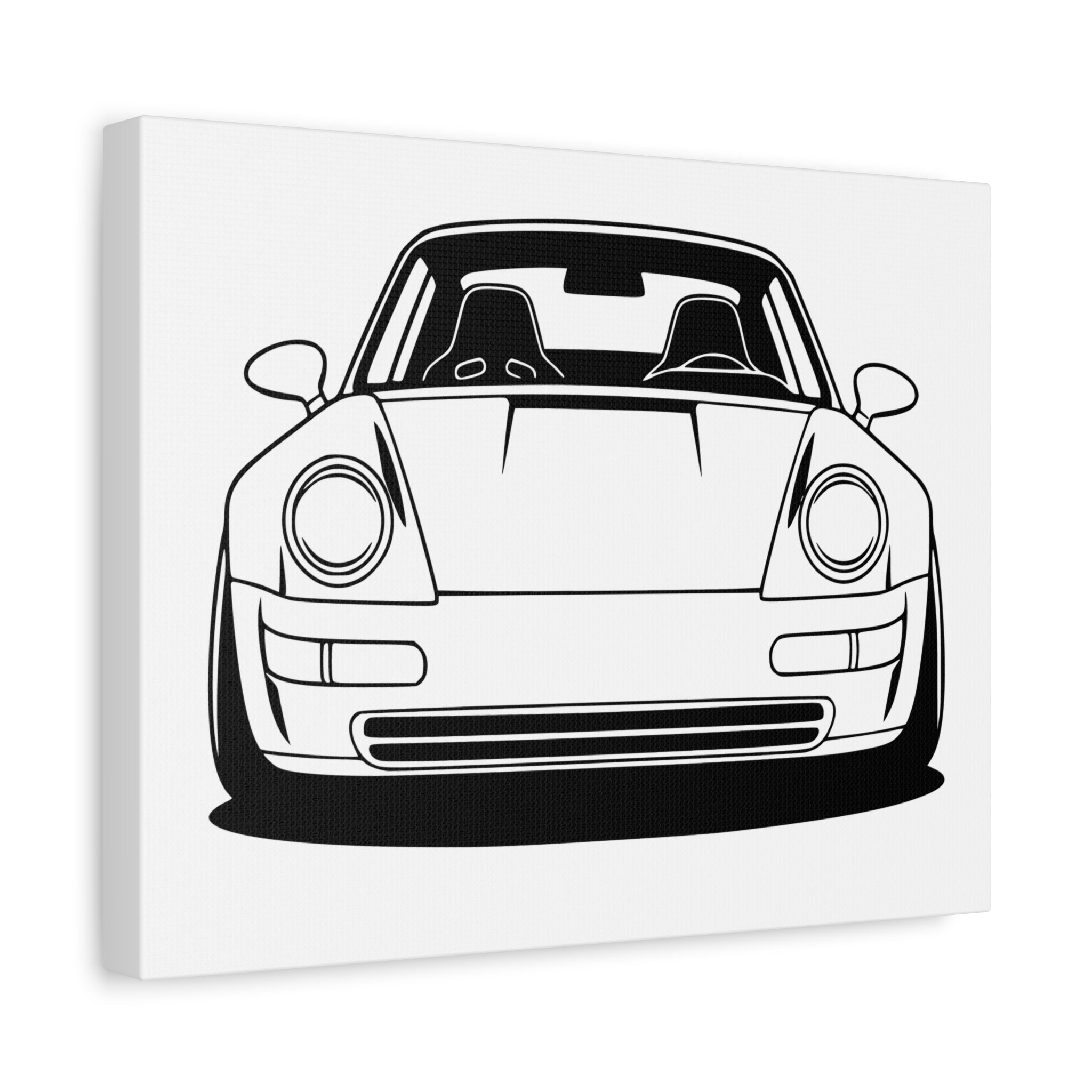 Porsche 964 Singer Canvas Wall Art