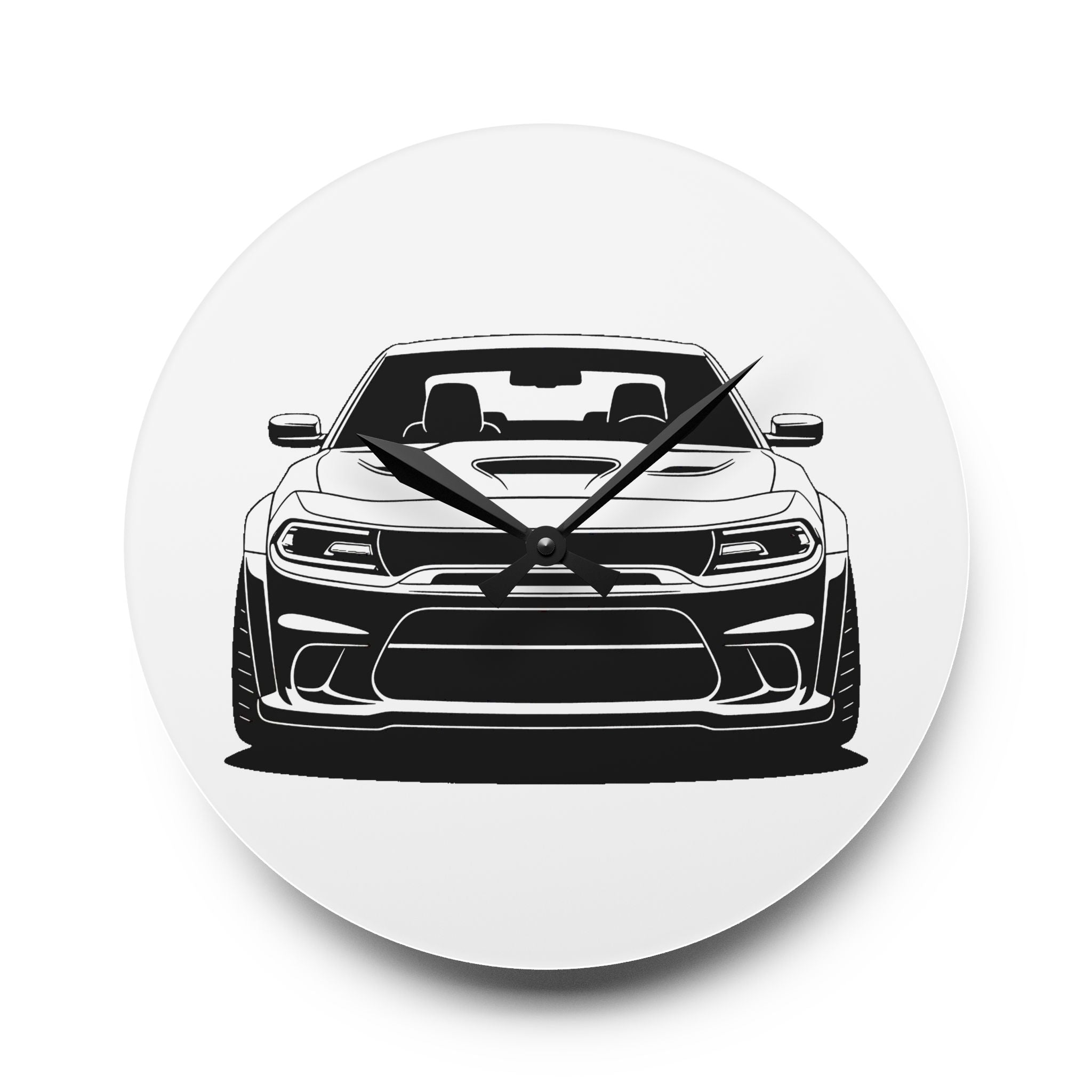 Dodge Challenger SRT Hellcat Wall Clock